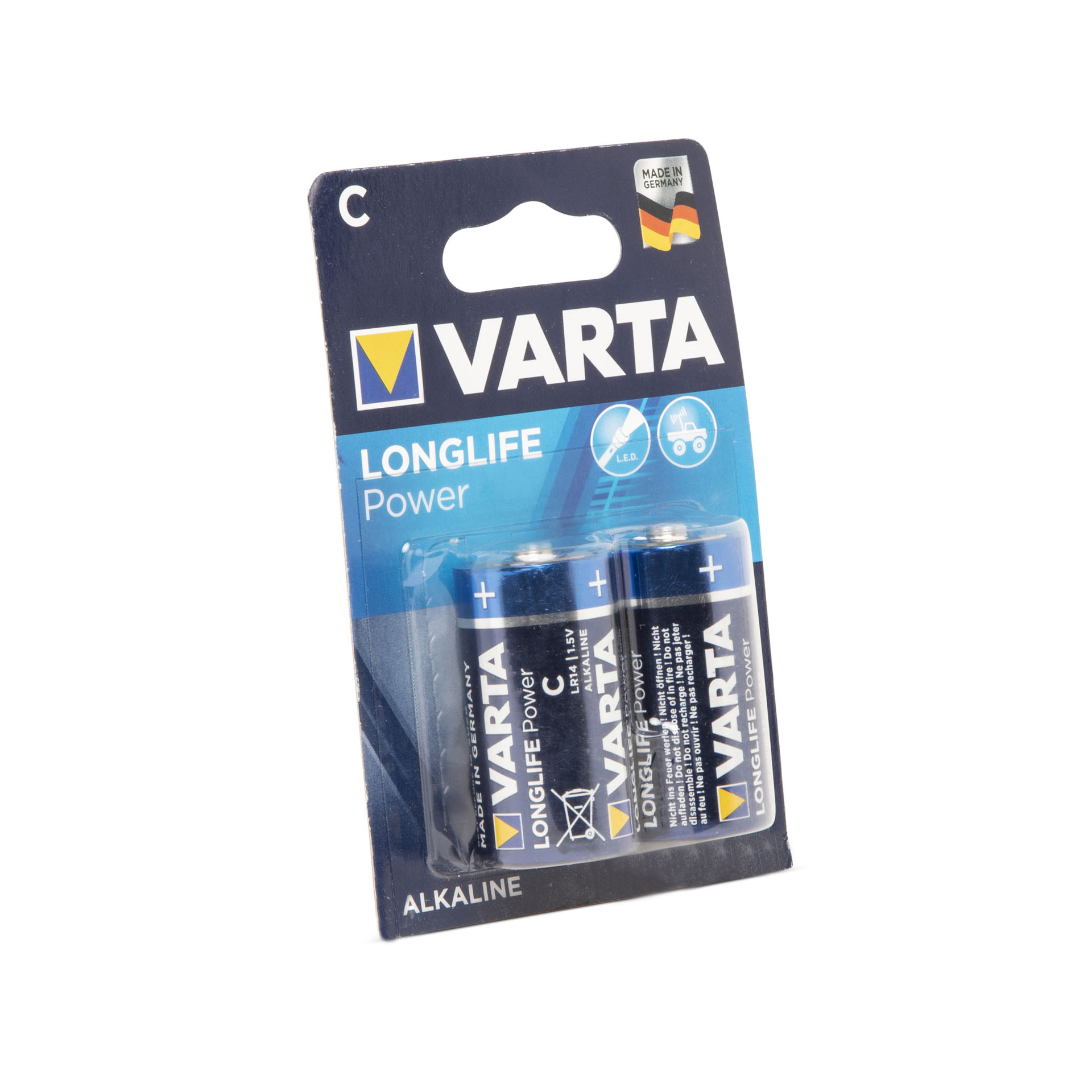 Batterie Varta C (mezza torcia), , large
