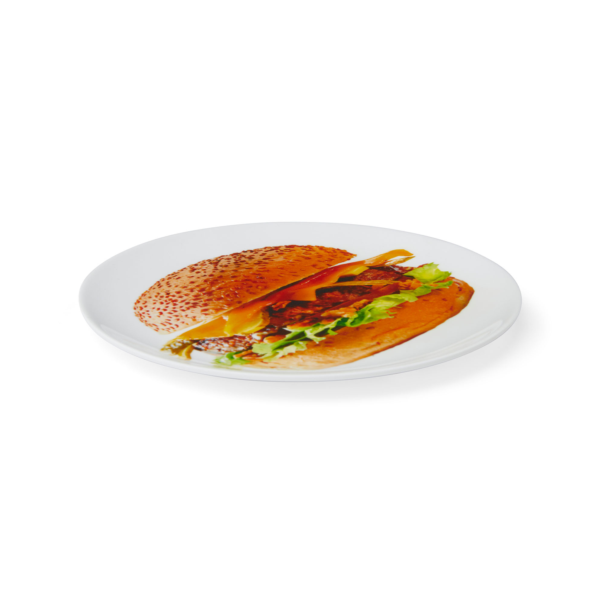 Piatto per hamburger, , large