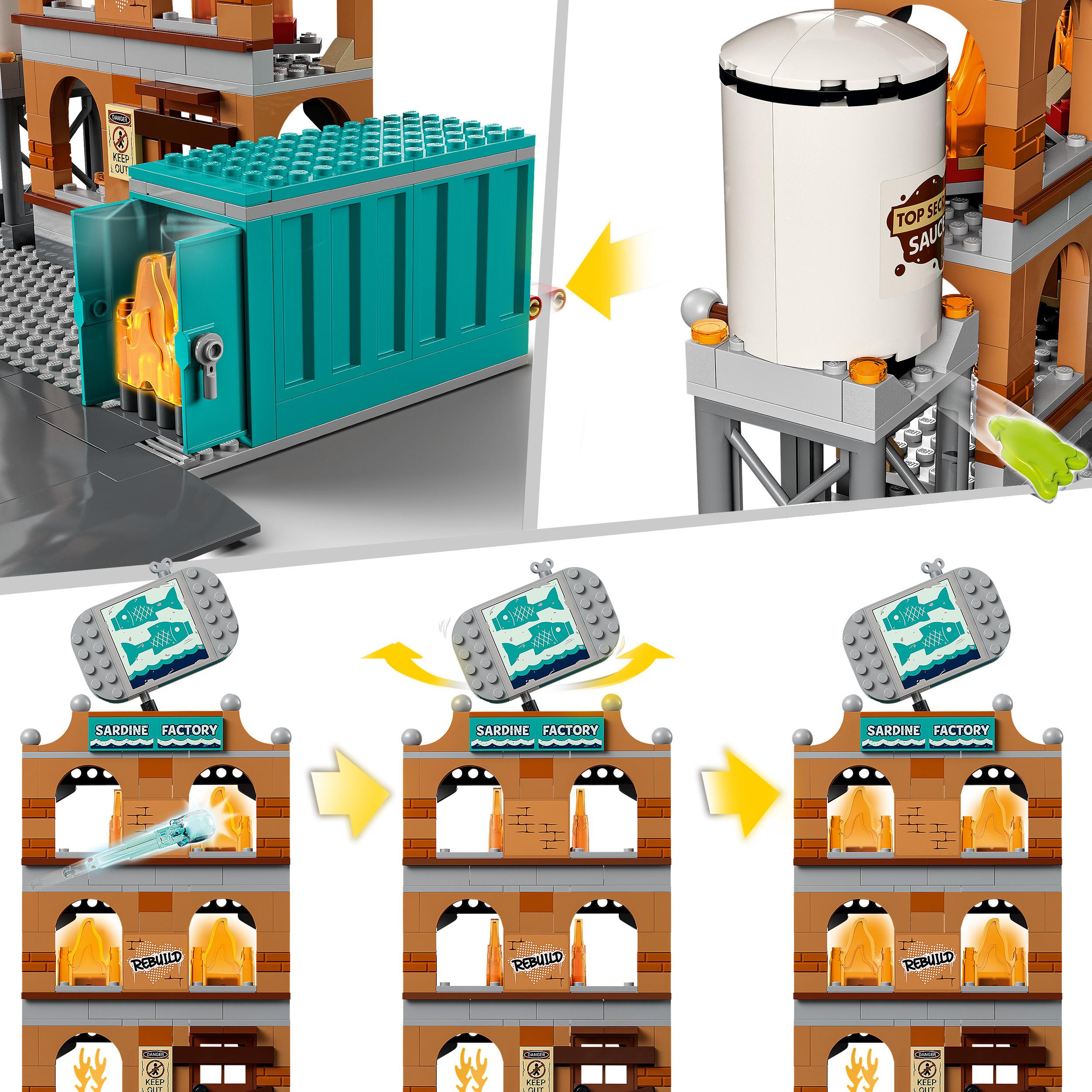 LEGO City Fire Vigili del Fuoco, Edificio con Fiamme, Camion dei Pompieri Giocat 60321, , large