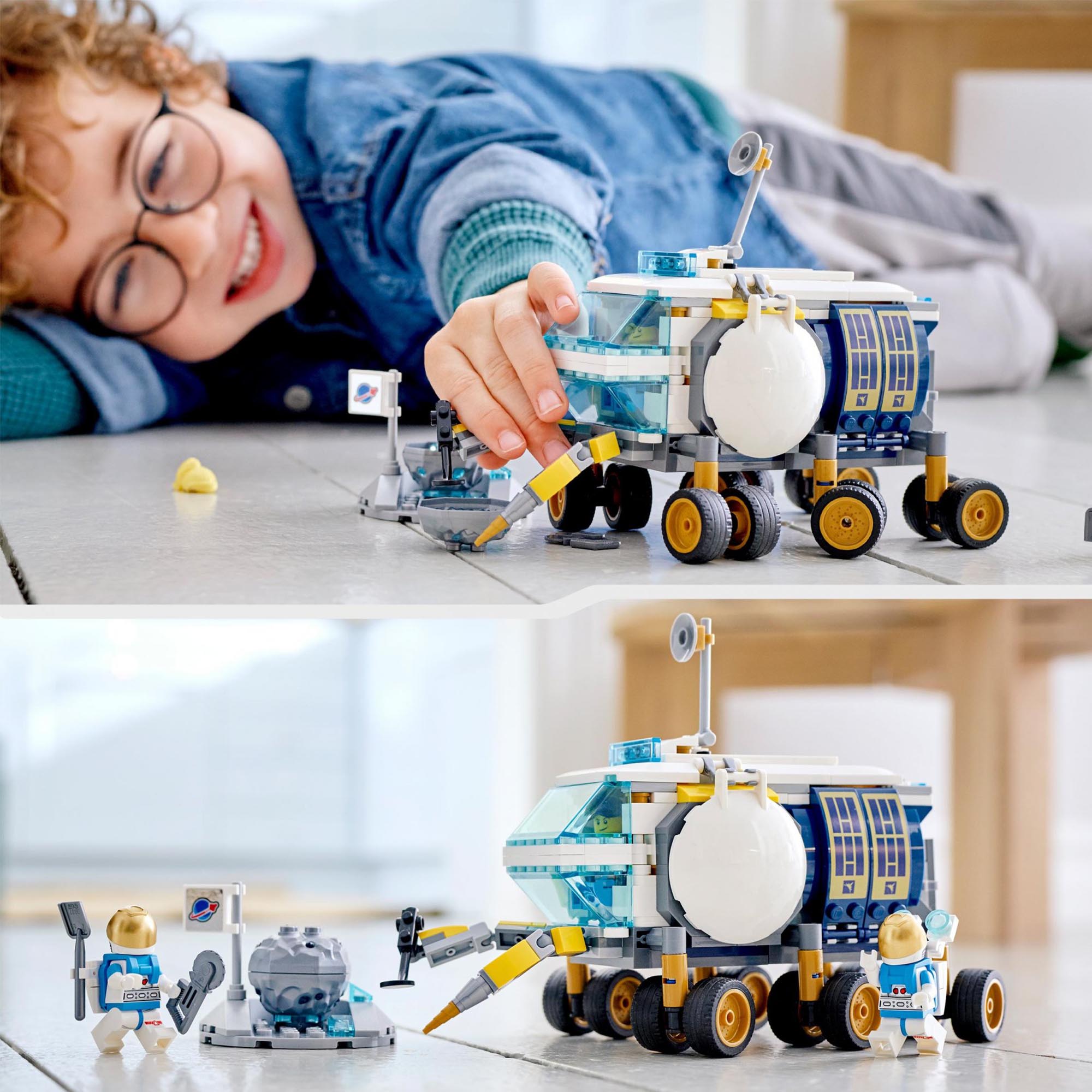 LEGO 60348 City Rover Lunare, Modello di Veicolo Spaziale, Giocattolo per Bambin 60348, , large