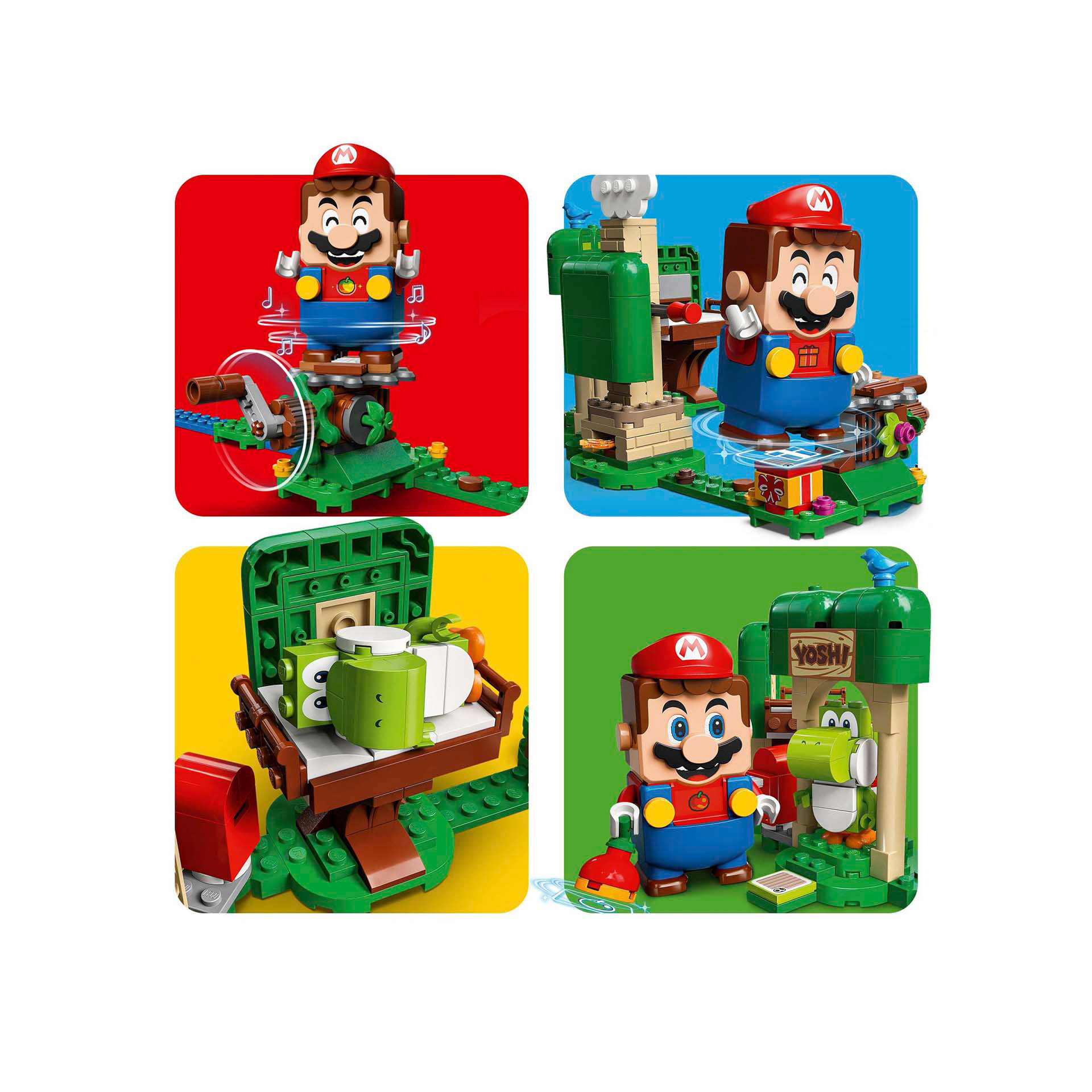 LEGO 71406 Super Mario Pack Espansione Casa dei Regali di Yoshi, Gioco da Collez 71406, , large