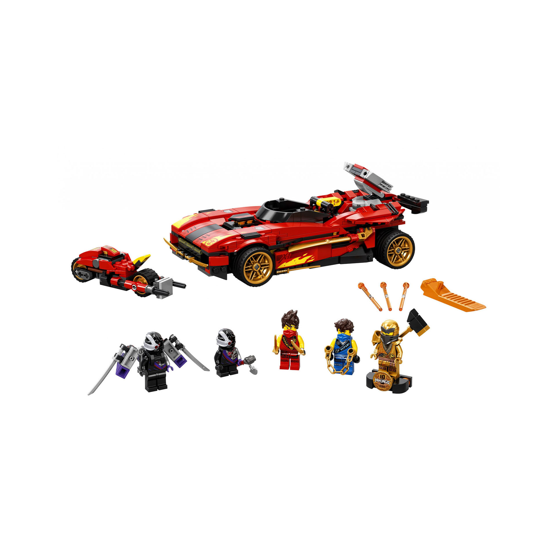 LEGO® 71737 - Super-bolide Ninja X-1
