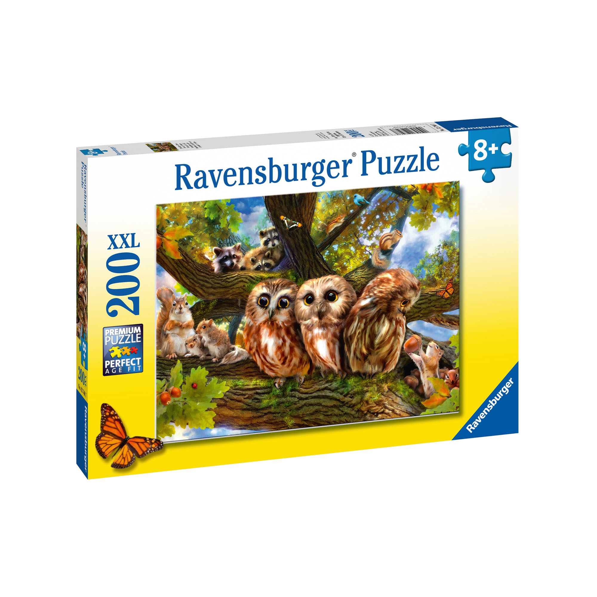 Ravensburger Puzzle 200 pezzi 12746 - Simpatici Gufi, , large