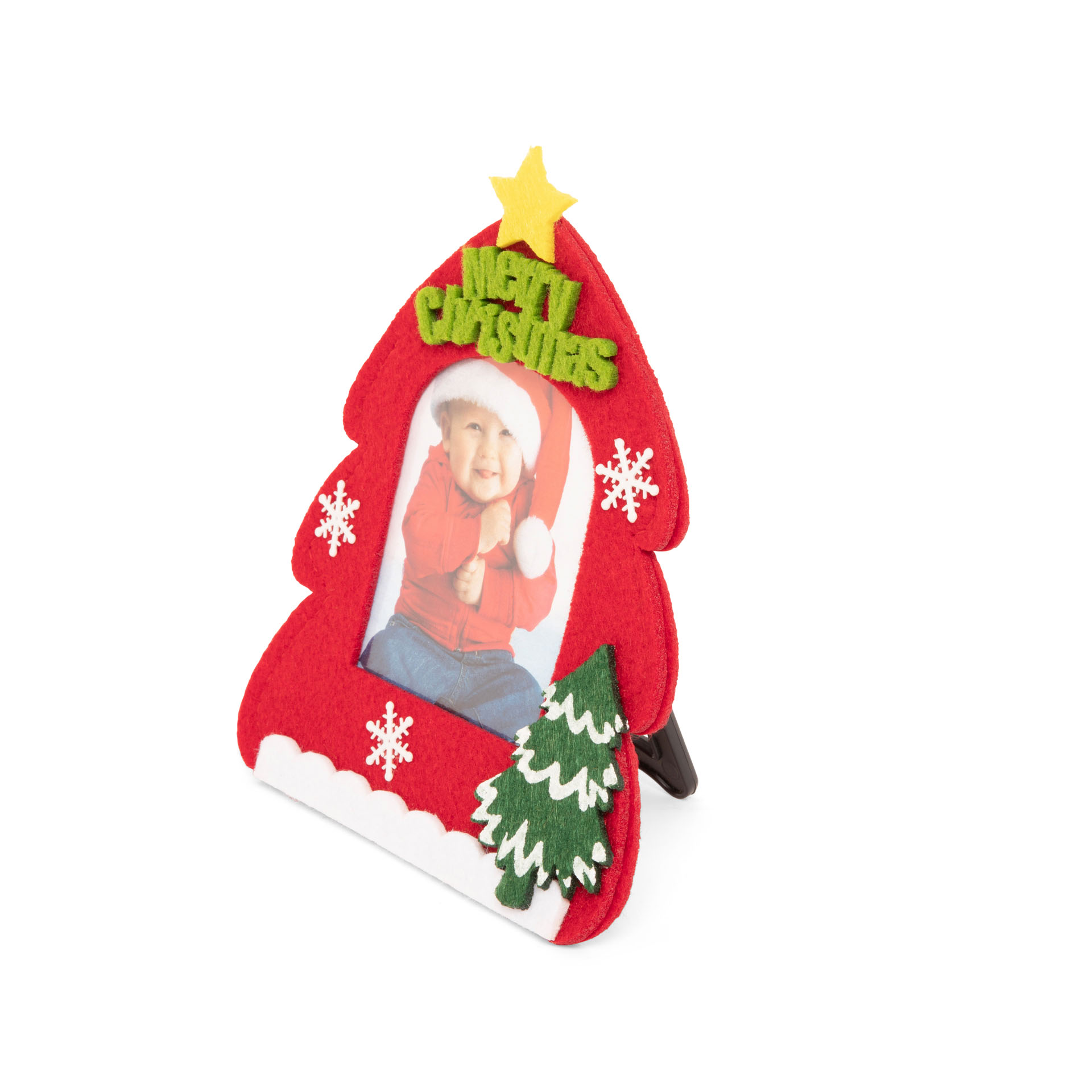 Cornice portafoto albero di Natale - Rosso, rosso, large