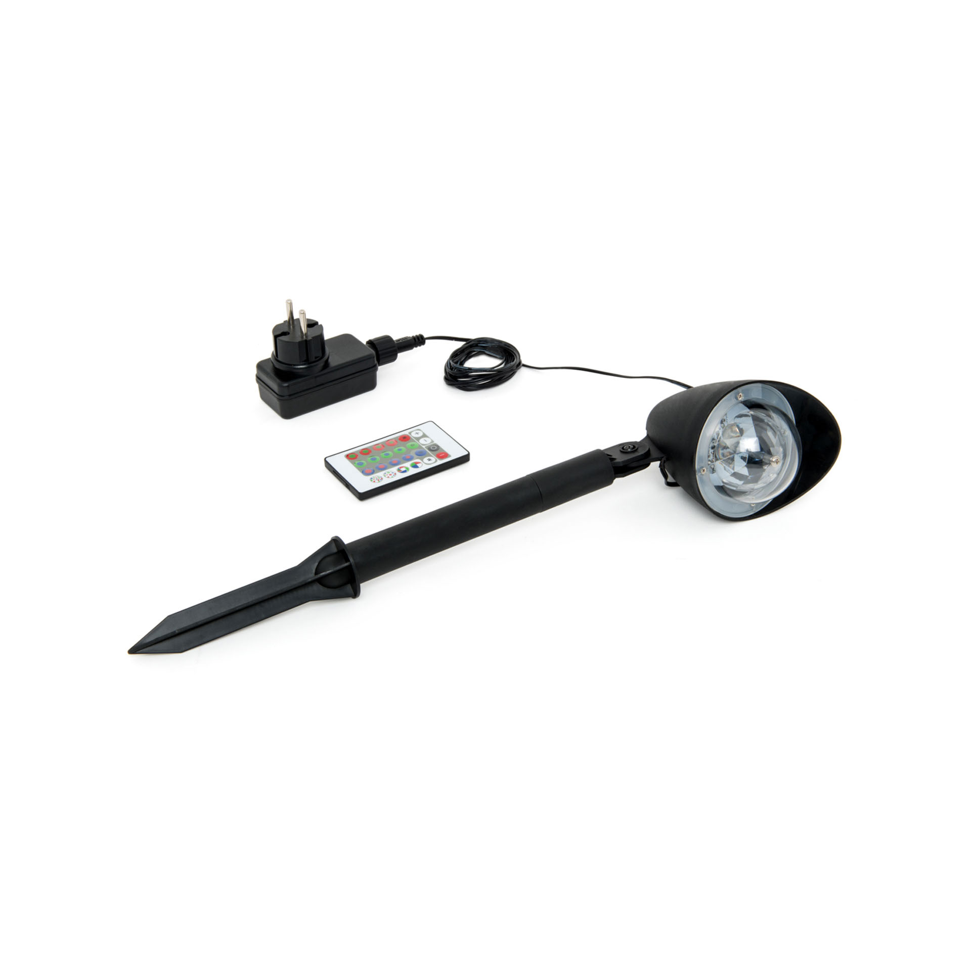 Lampioncino Da Giardino Con Con Luci Multicolore E Telecomando, , large