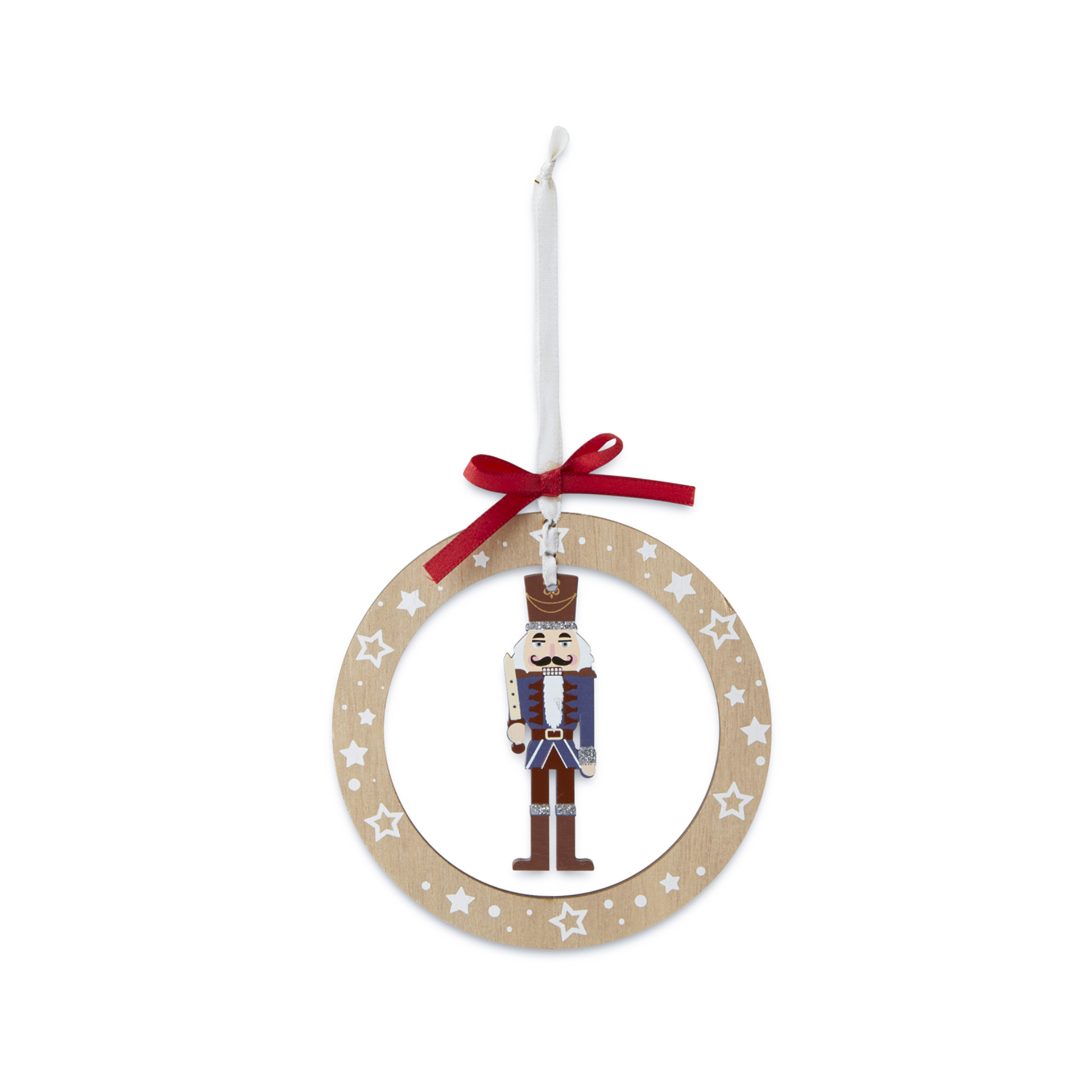 Decorazioni Per Albero – “schiaccianoci” – Cerchio – Set Da 4 Pz., , large