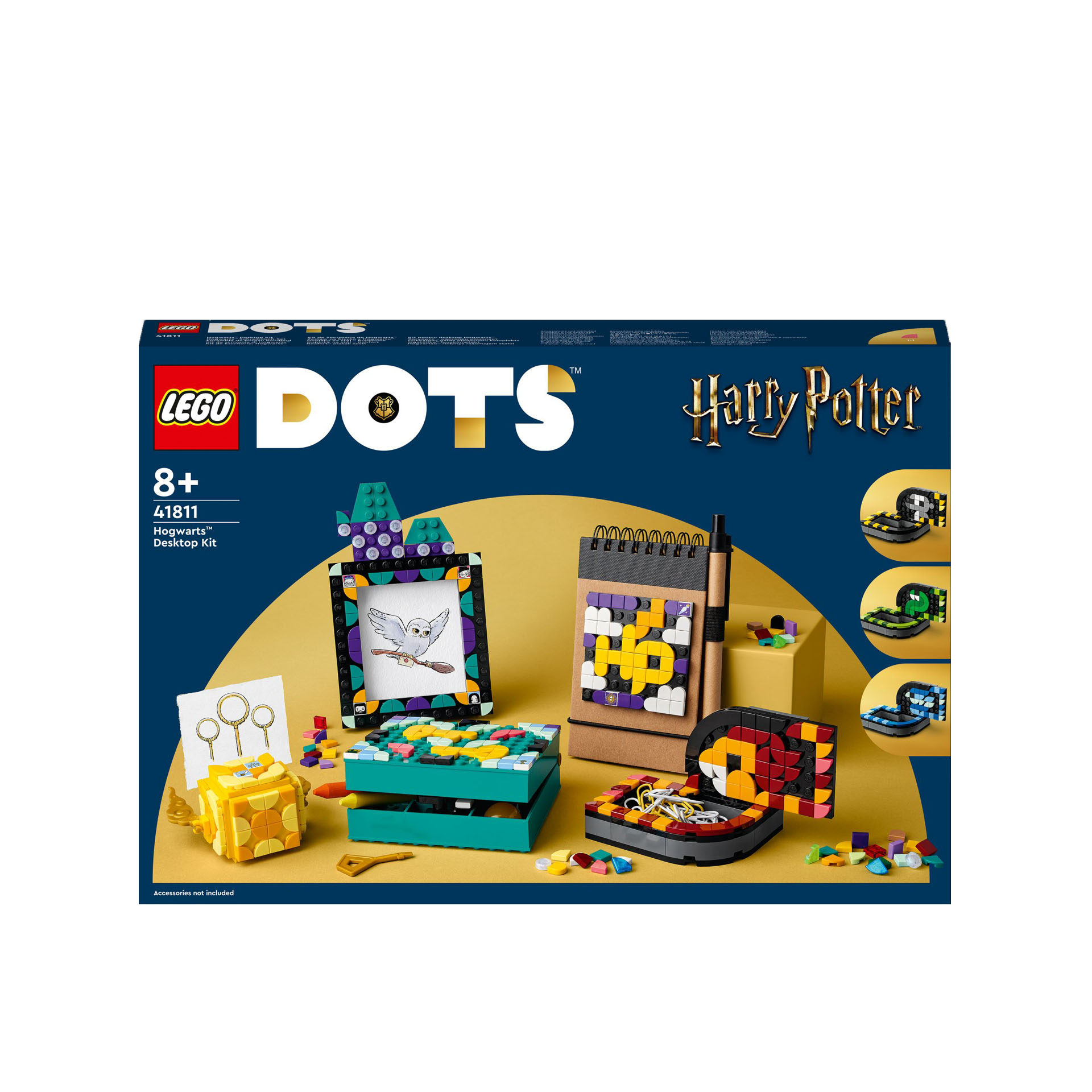 LEGO 41811 DOTS Kit da Scrivania di Hogwarts, Accessori Scrivania di Harry Potte 41811, , large