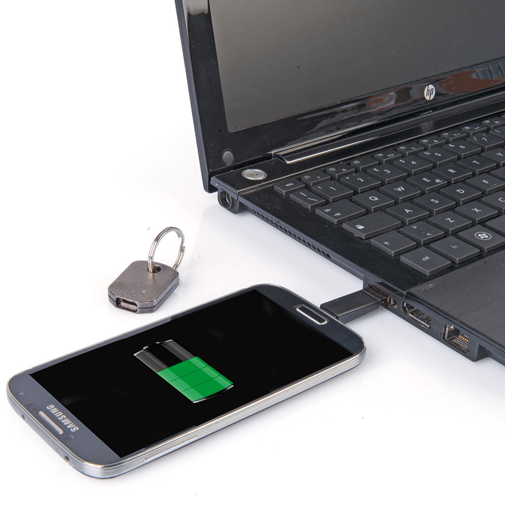 Chiave caricabatteria e cavo dati per smartphone con presa micro usb, , large