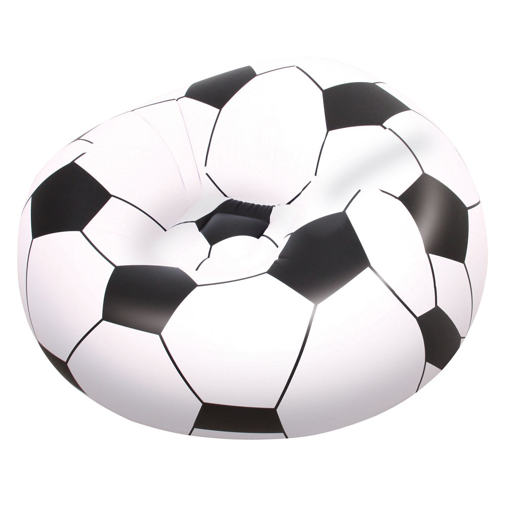 Poltrona gonfiabile Goal a forma di pallone, , large