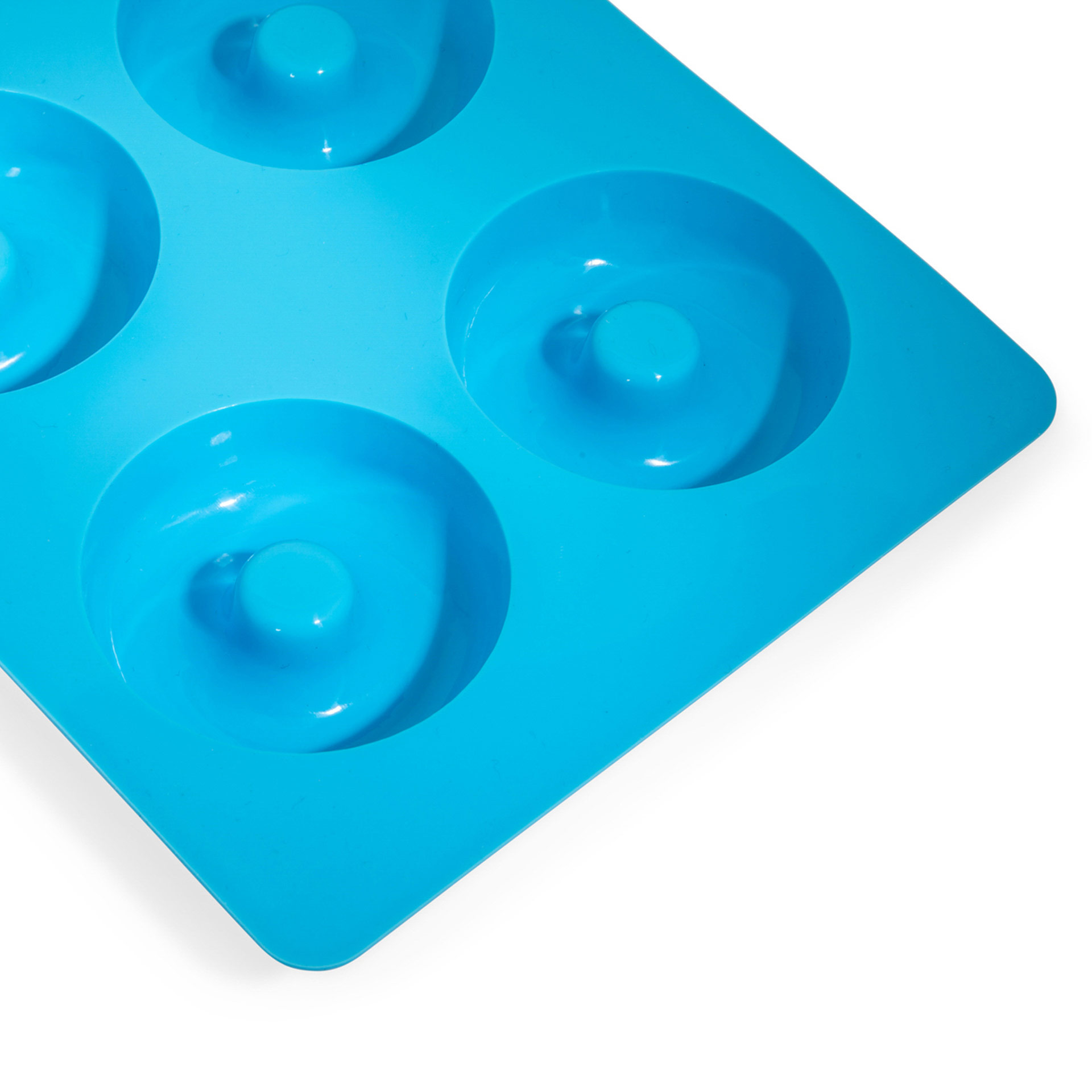 Stampo in silicone per 6 ciambelline, , large