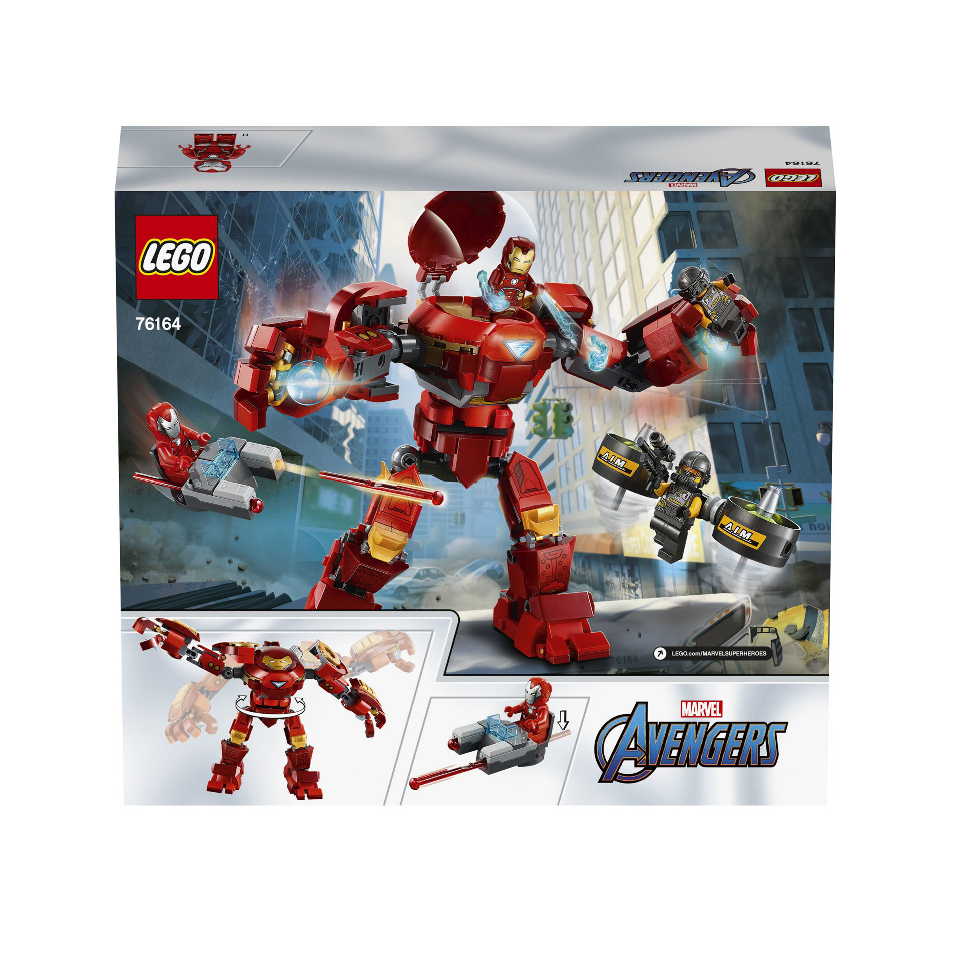 Iron Man Hulkbuster contro l'agente A.I.M. 76164, , large