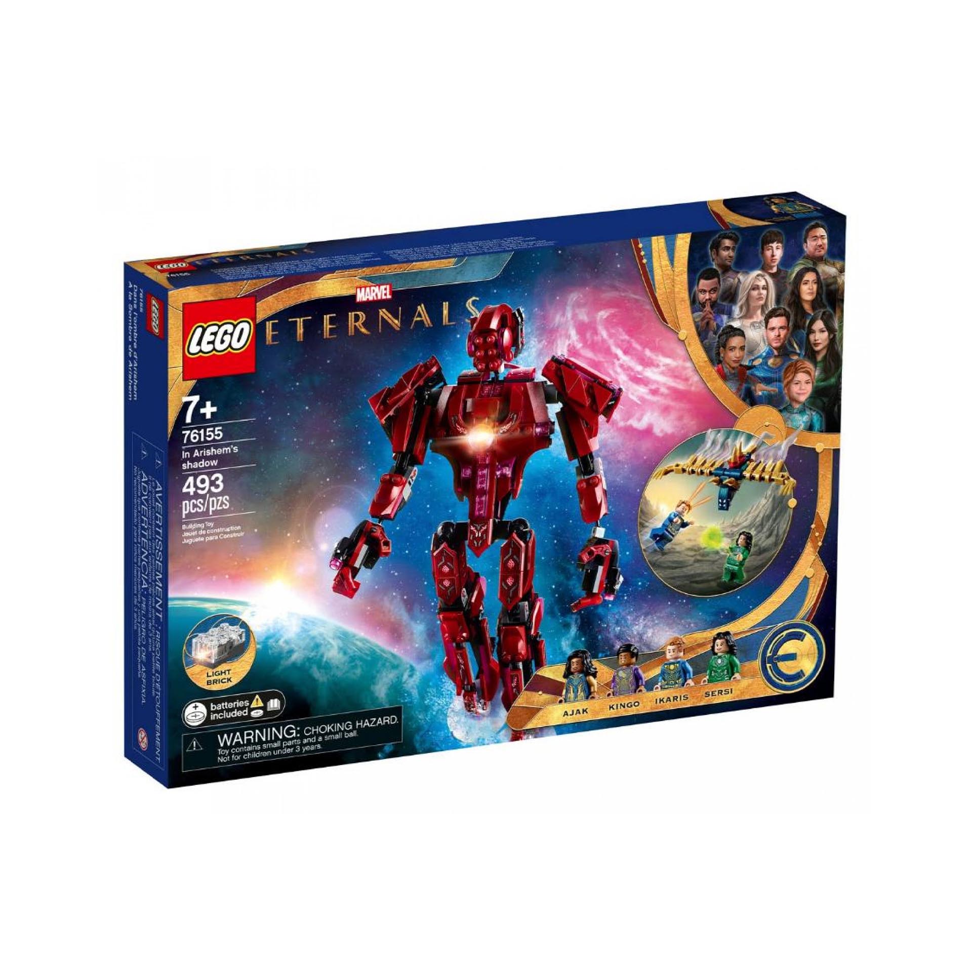 LEGO Marvel All'Ombra Di Arishem, Giocattoli Bambini 7 Anni e Più, Minifigure S 76155, , large