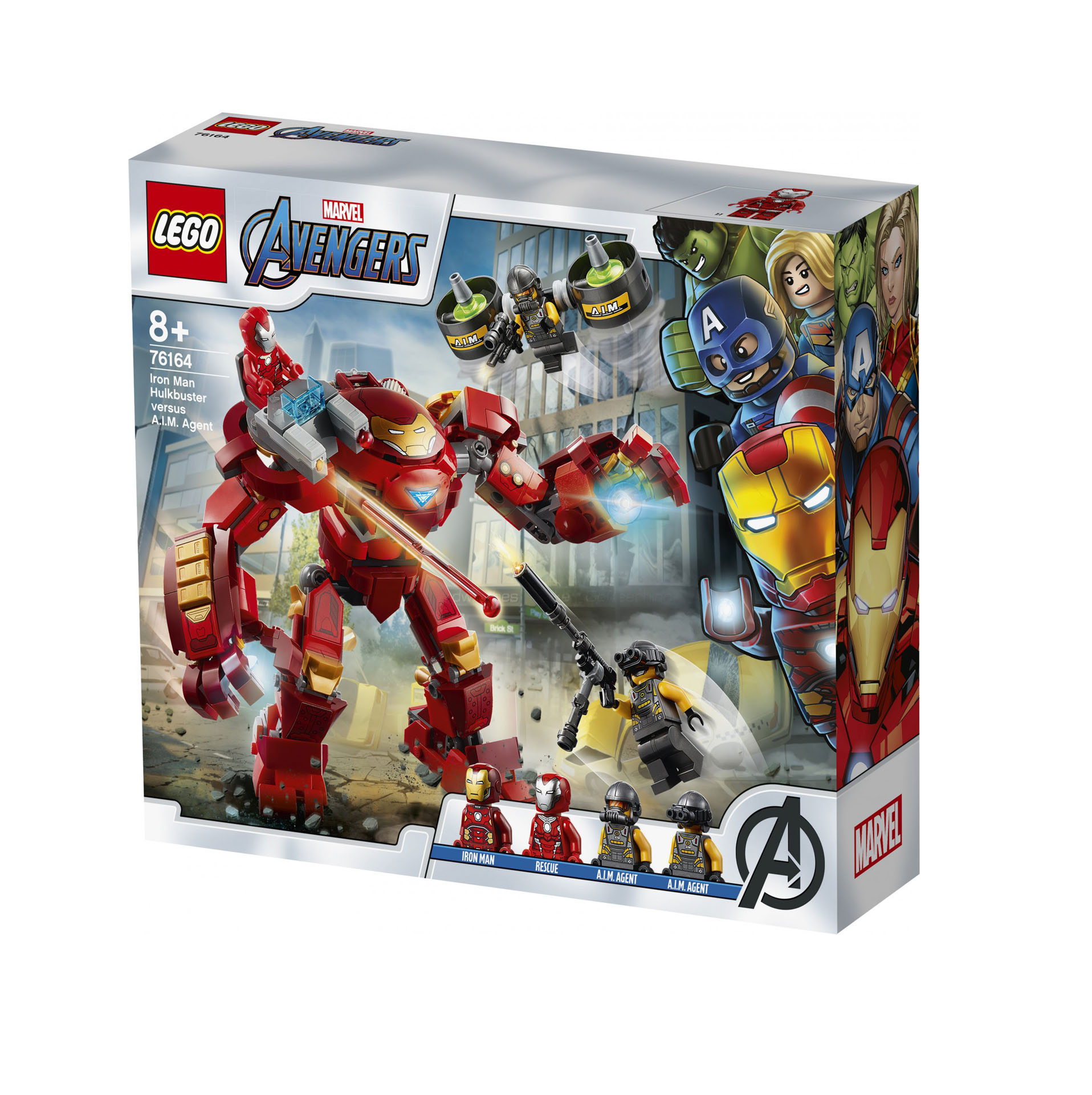 Iron Man Hulkbuster contro l'agente A.I.M. 76164, , large