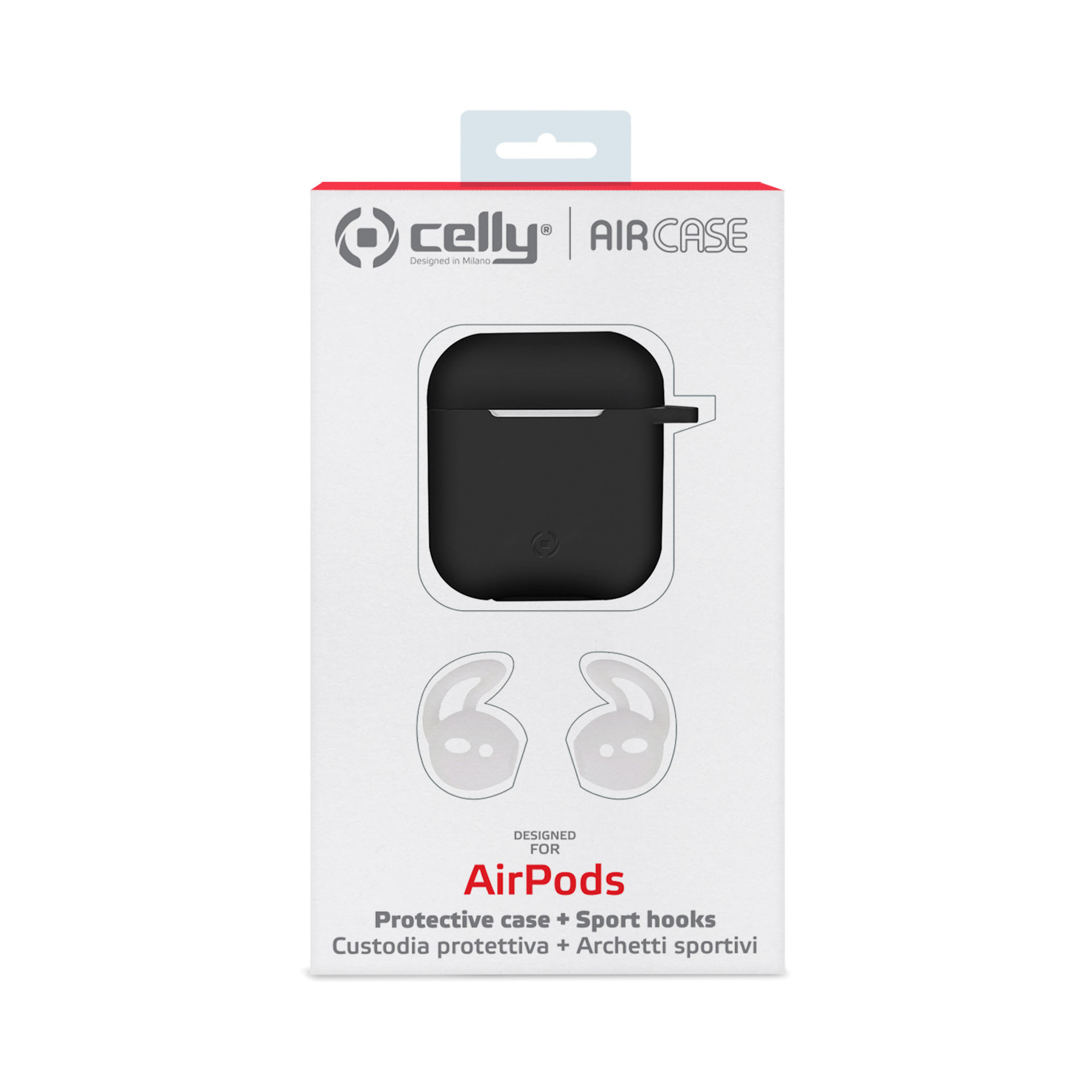 Custodia auricolari AirPods - Celly, , large