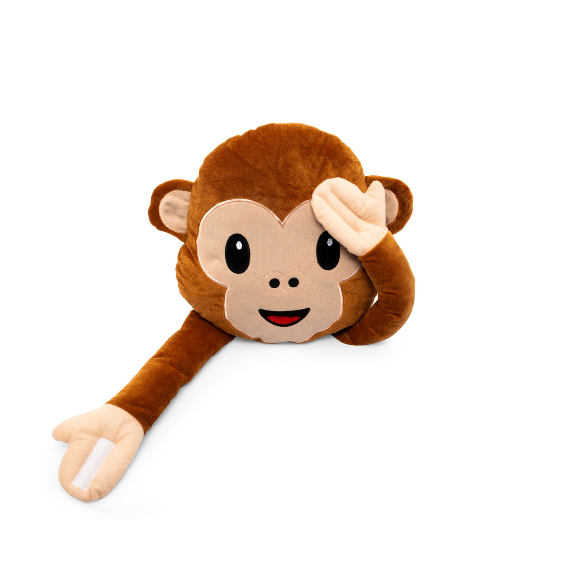 Cuscino emoticon scimmietta, , large