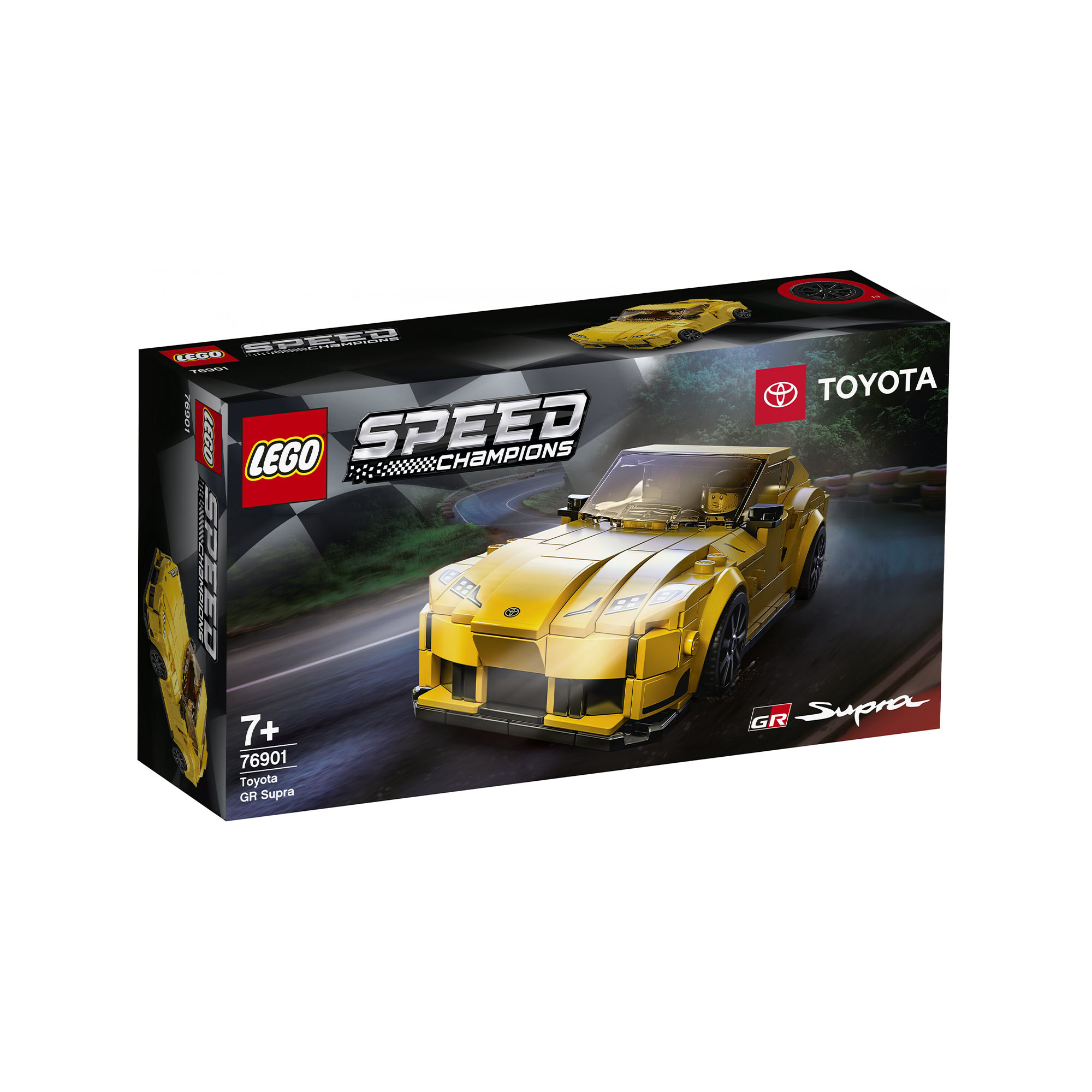 LEGO Speed Champions Toyota GR Supra, Macchina Giocattolo per Bambini di 7 Anni, 76901, , large