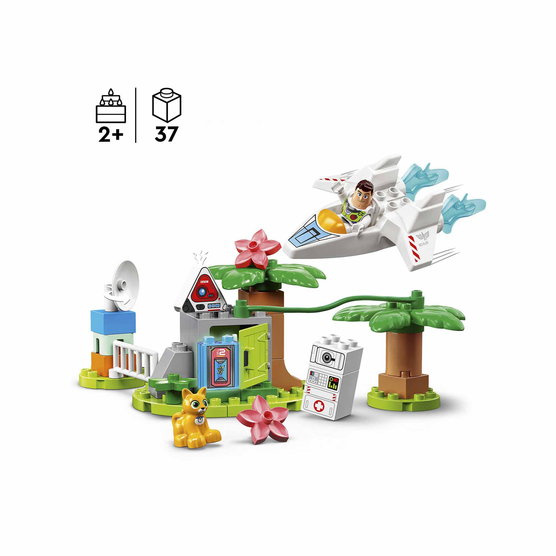 LEGO DUPLO Disney e Pixar La Missione Planetaria di Buzz Lightyear, Giochi per B 10962, , large