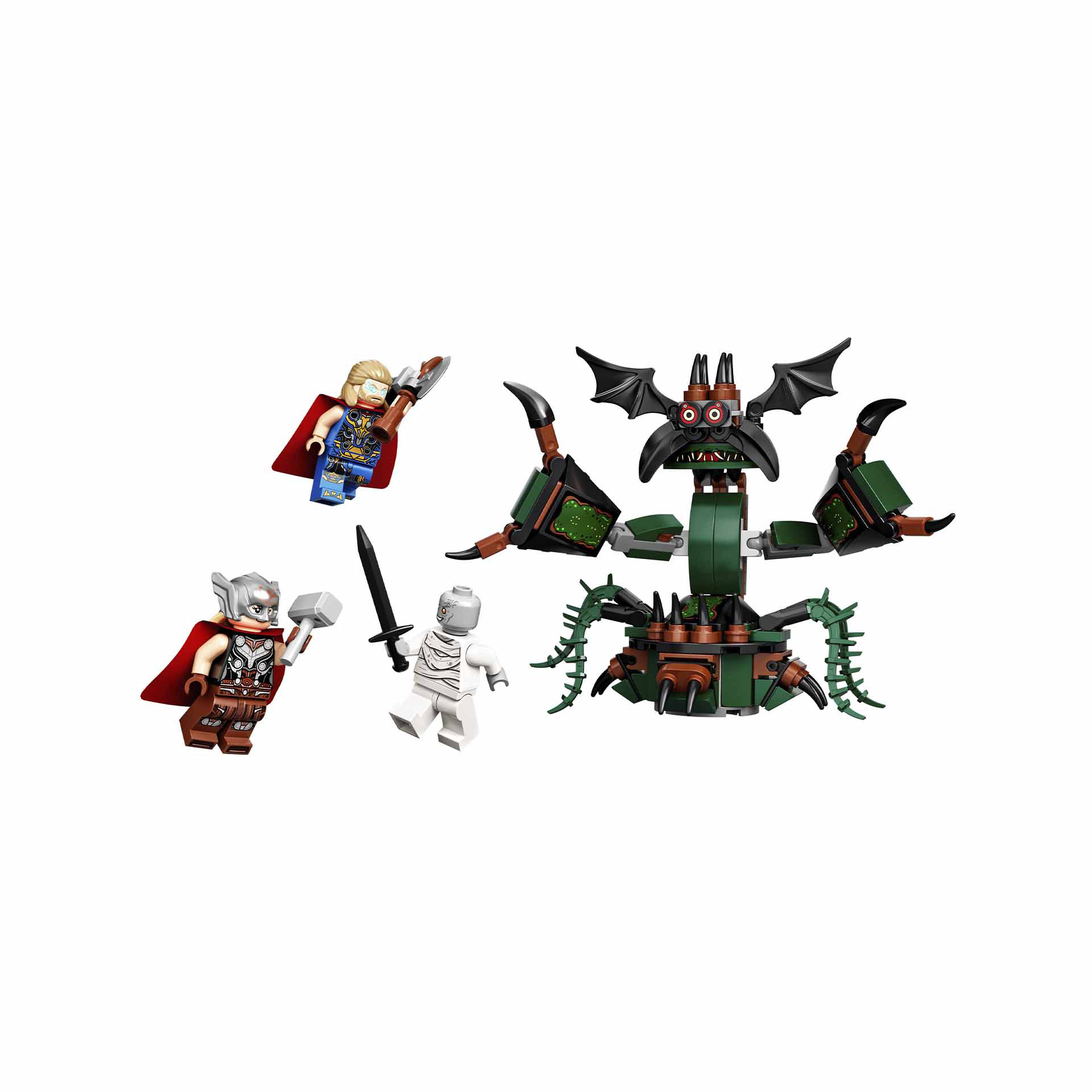 LEGO Marvel Attacco a Nuova Asgard, Giochi per Bambini dai 7 Anni, Set con Super 76207, , large