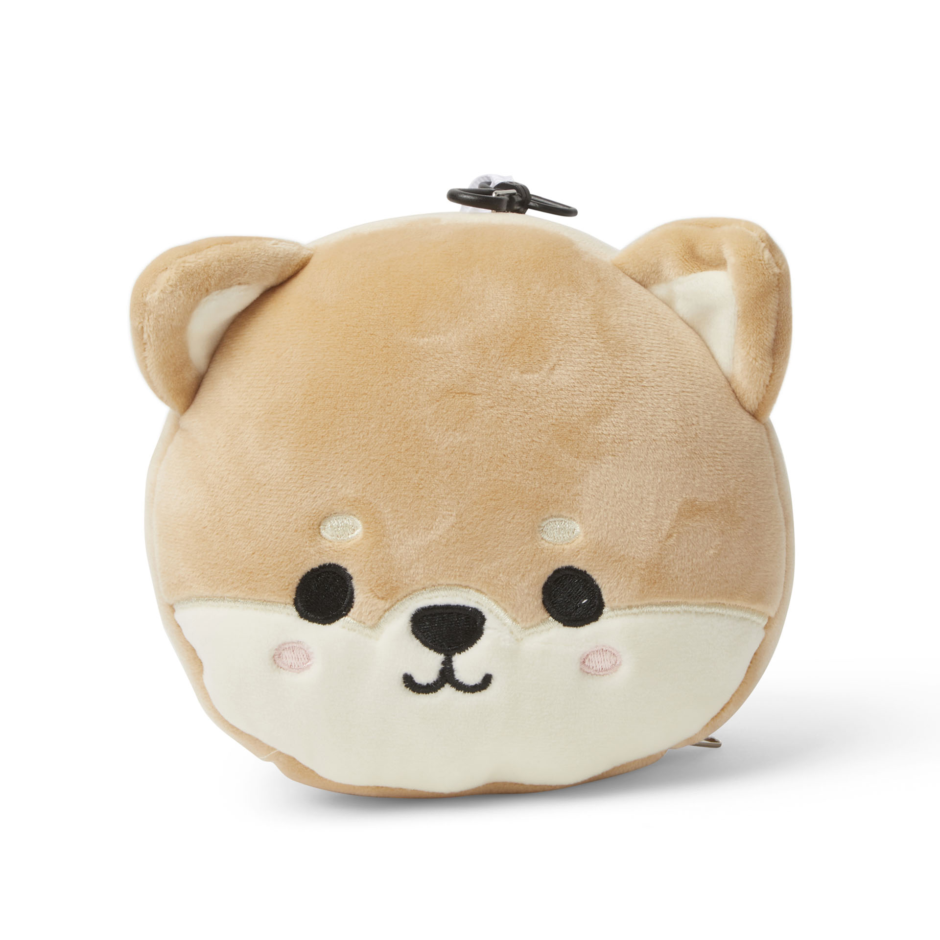 Cuscino da viaggio con maschera per dormire -  Cane shiba, , large