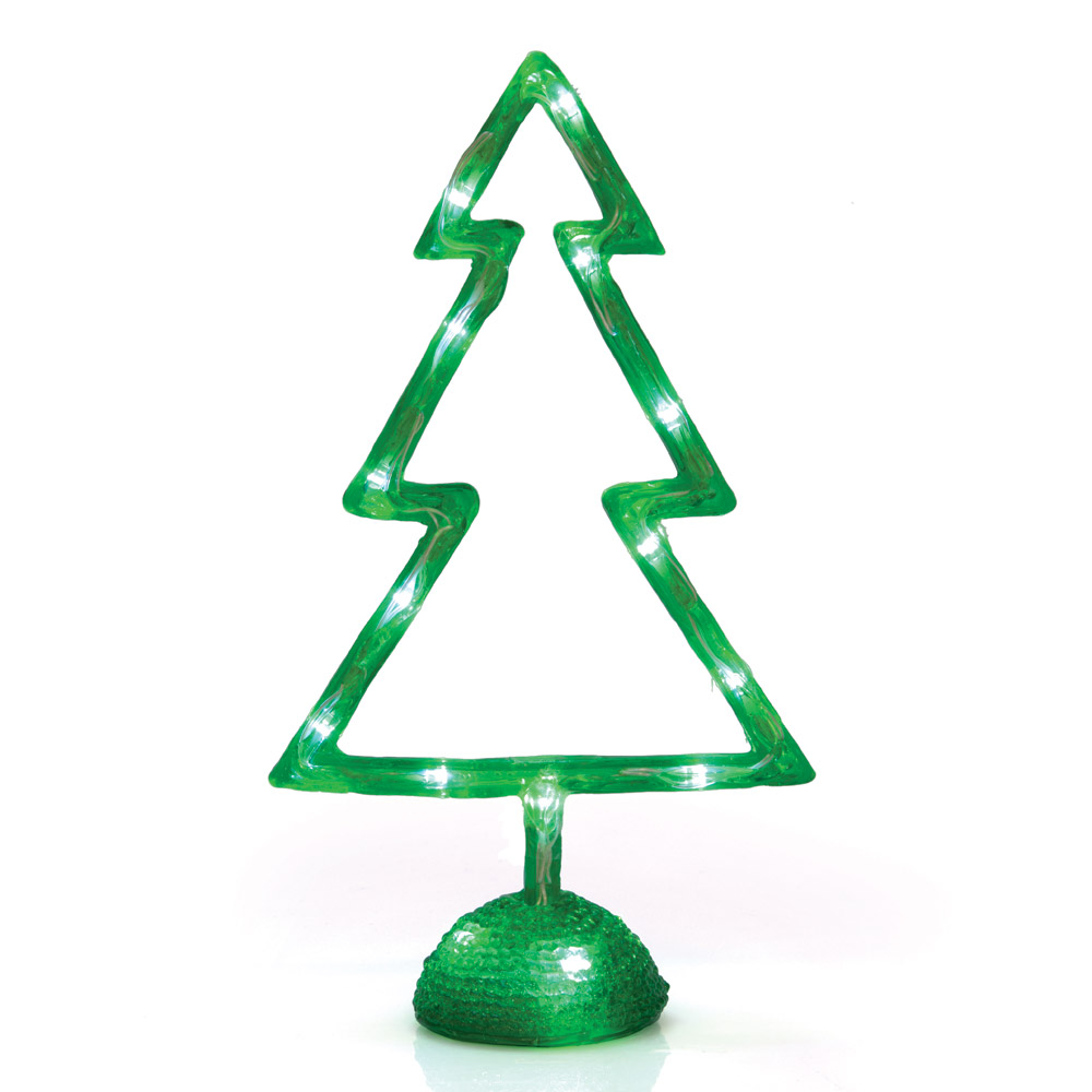 Decorazioni natalizie con led per la tavola, , large