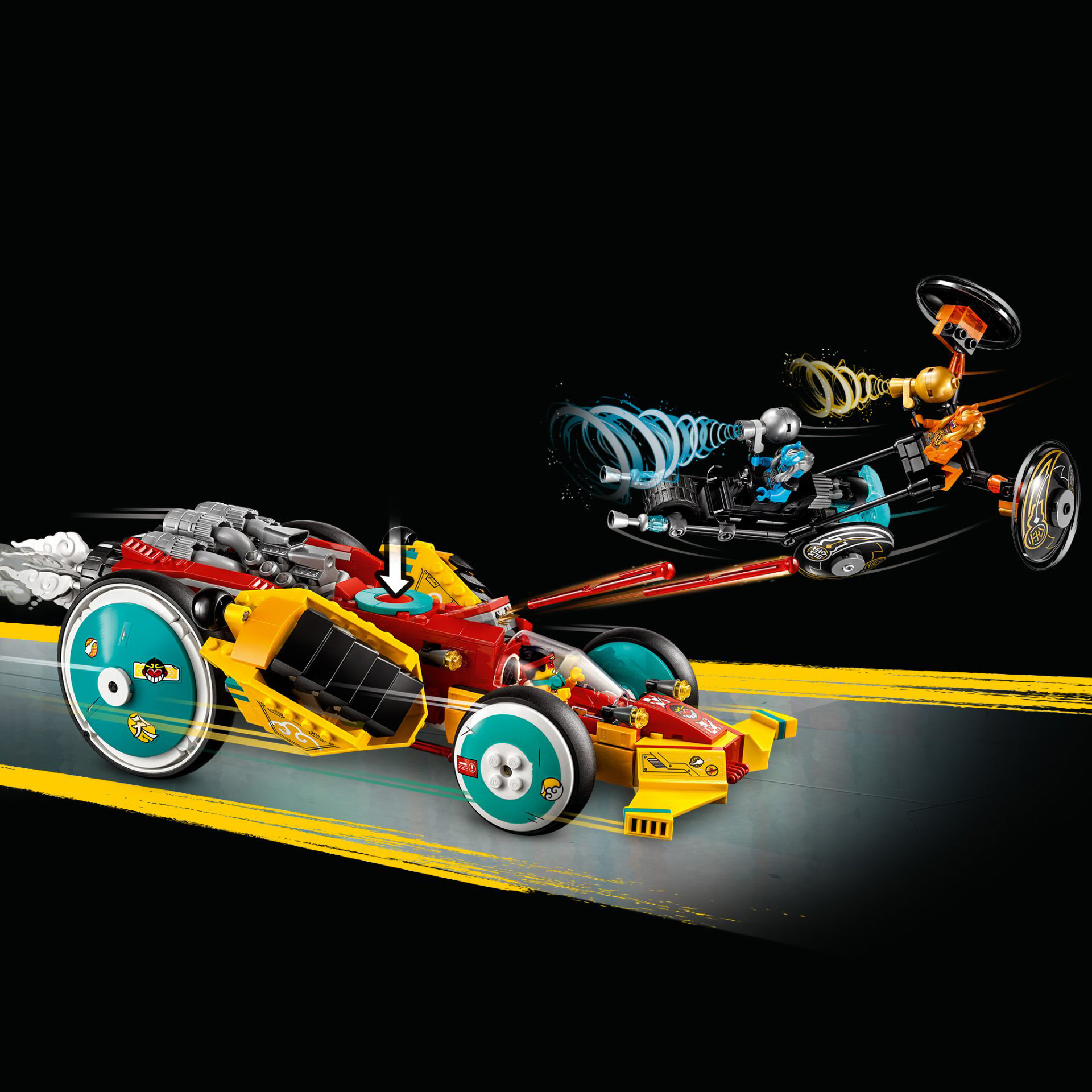 Super auto sportiva di Monkie Kid 80015, , large