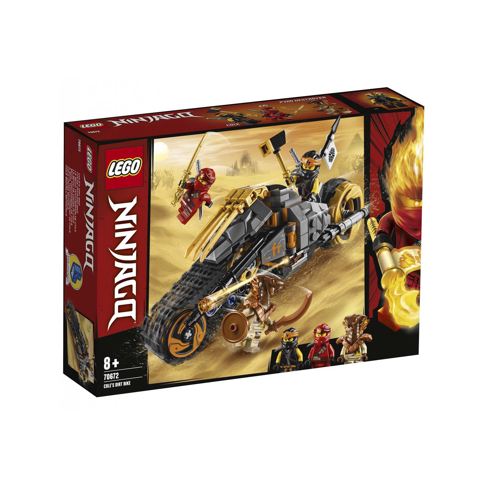 La moto da cross di Cole 70672, , large