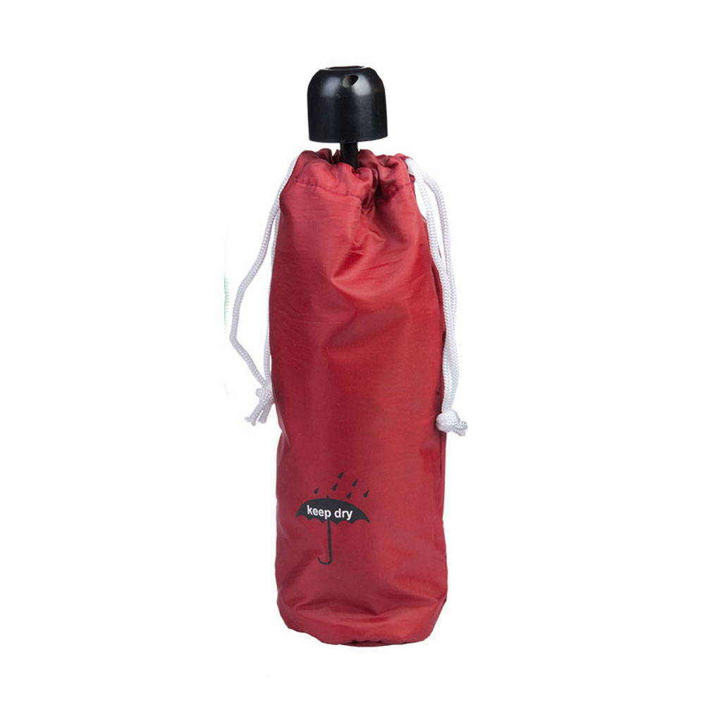 Borsetta porta ombrello assorbi acqua rossa, , large