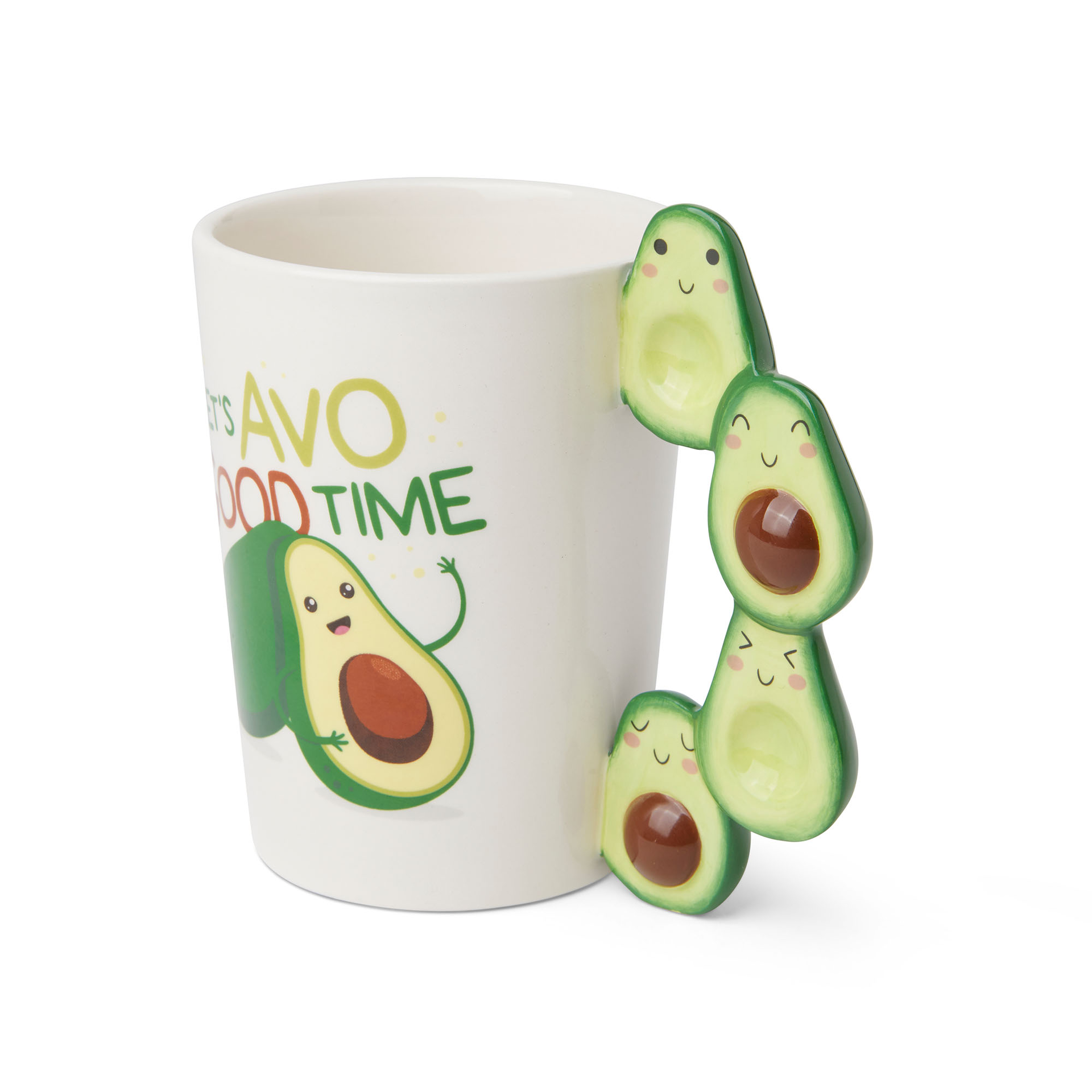 Tazza In Ceramica Avocado, , large