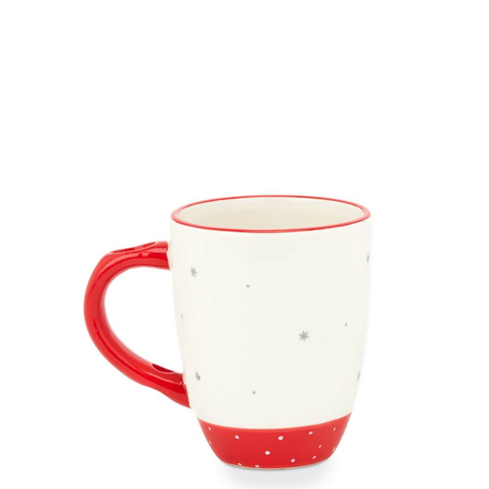 Tazza natalizia con cucchiaio, , large