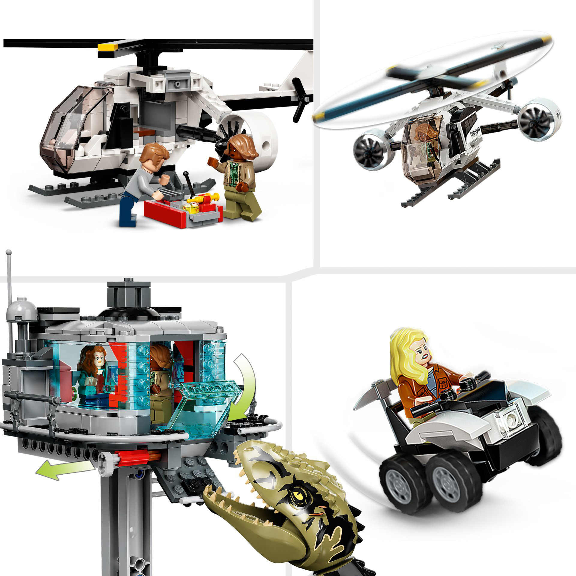 LEGO 76949 Jurassic World l'Attacco del Giganotosauro e del Terizinosauro, Dino 76949, , large
