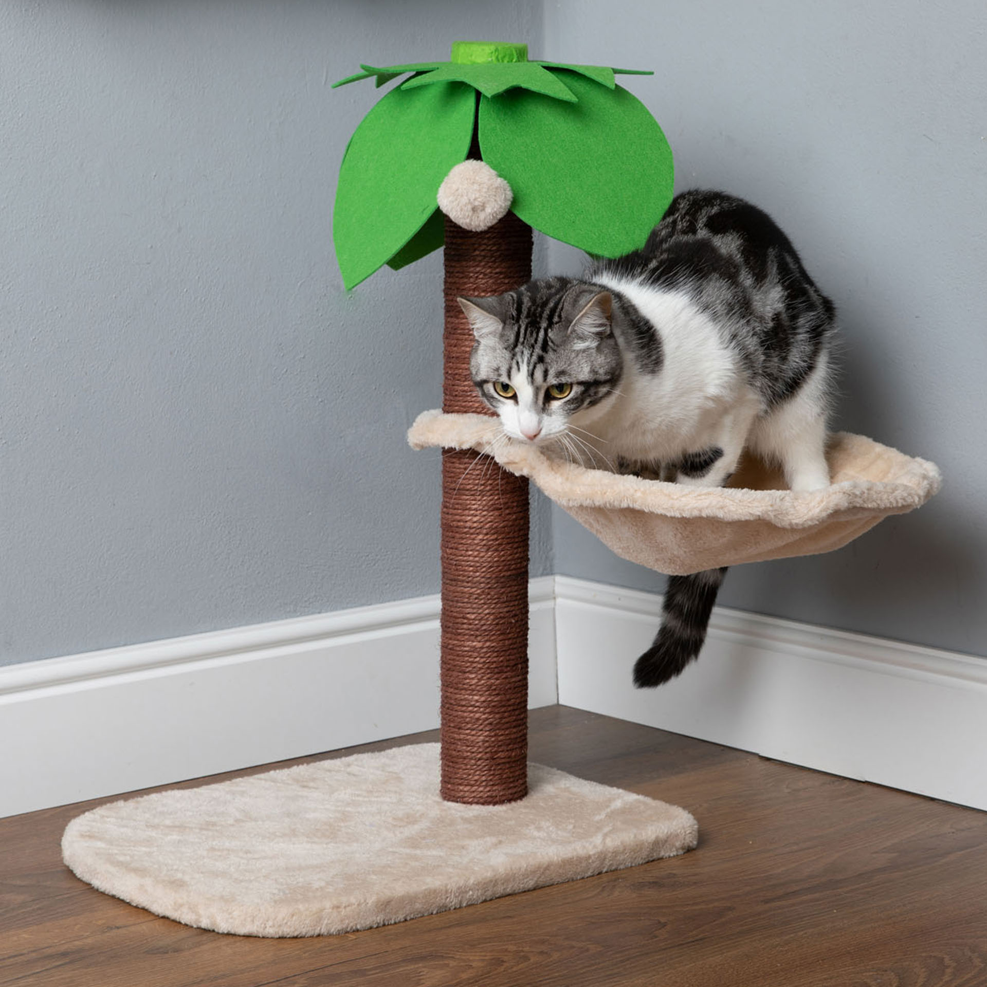 Albero per gatti con amaca, , large