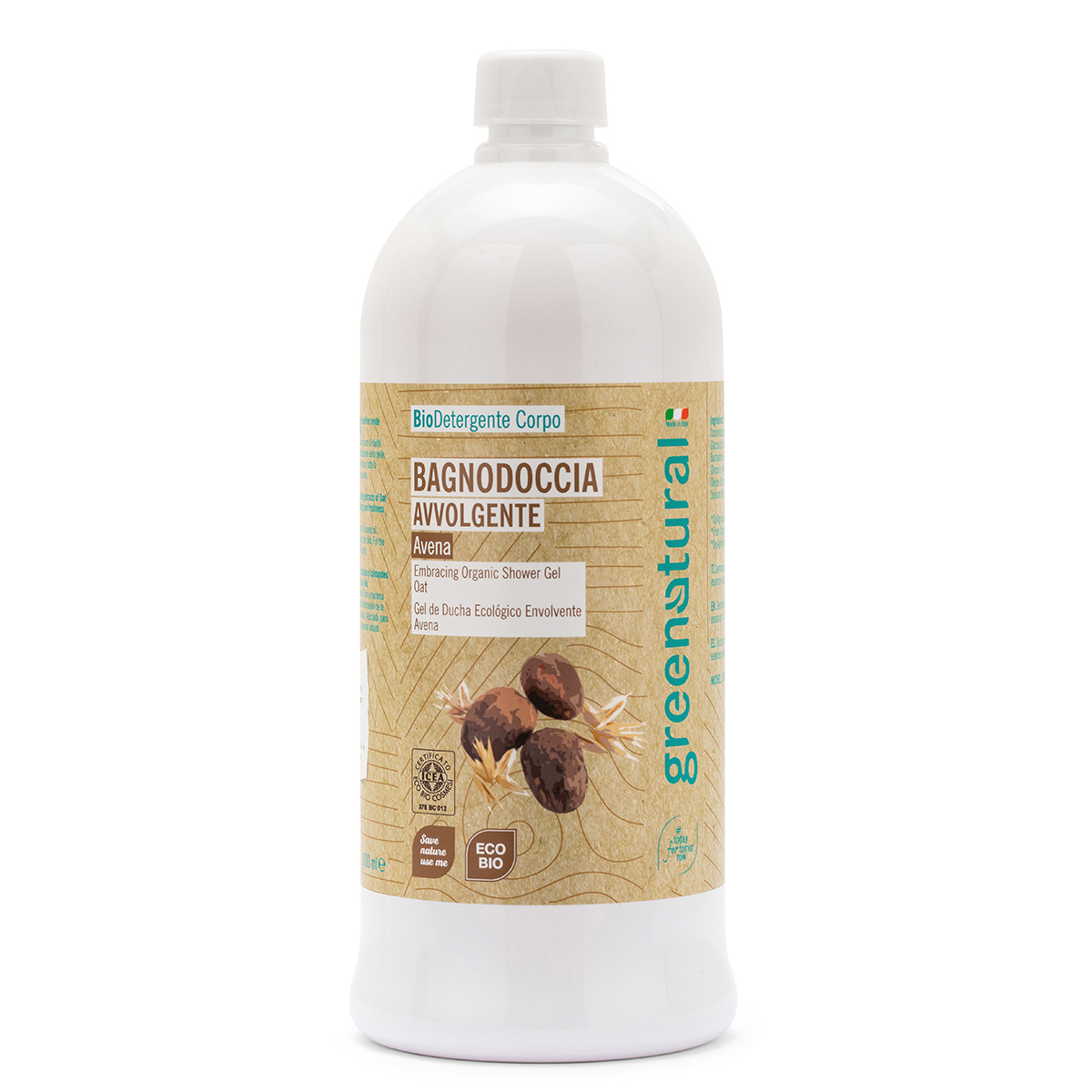 Bagnodoccia Avvolgente Avena -  1l, , large