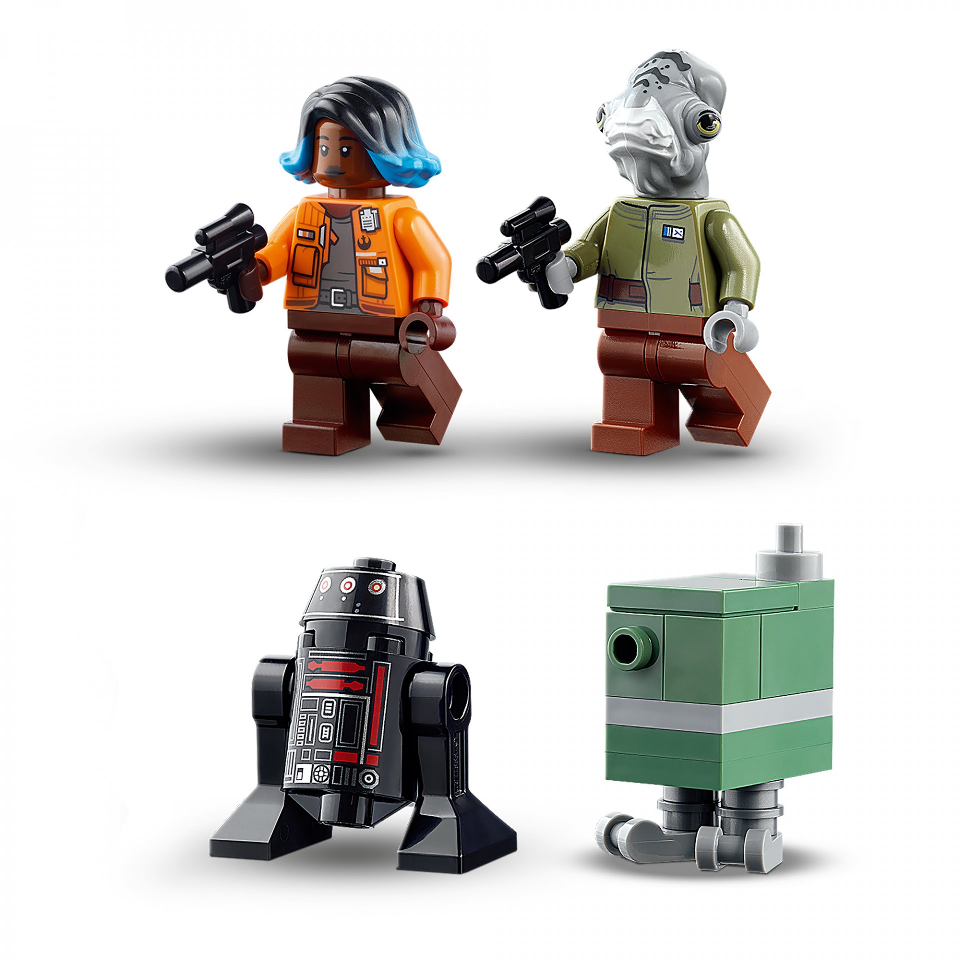 Kit da costruzione Nave da trasporto I-TS della Resistenza 75293 LEGO Star Wars 75293, , large