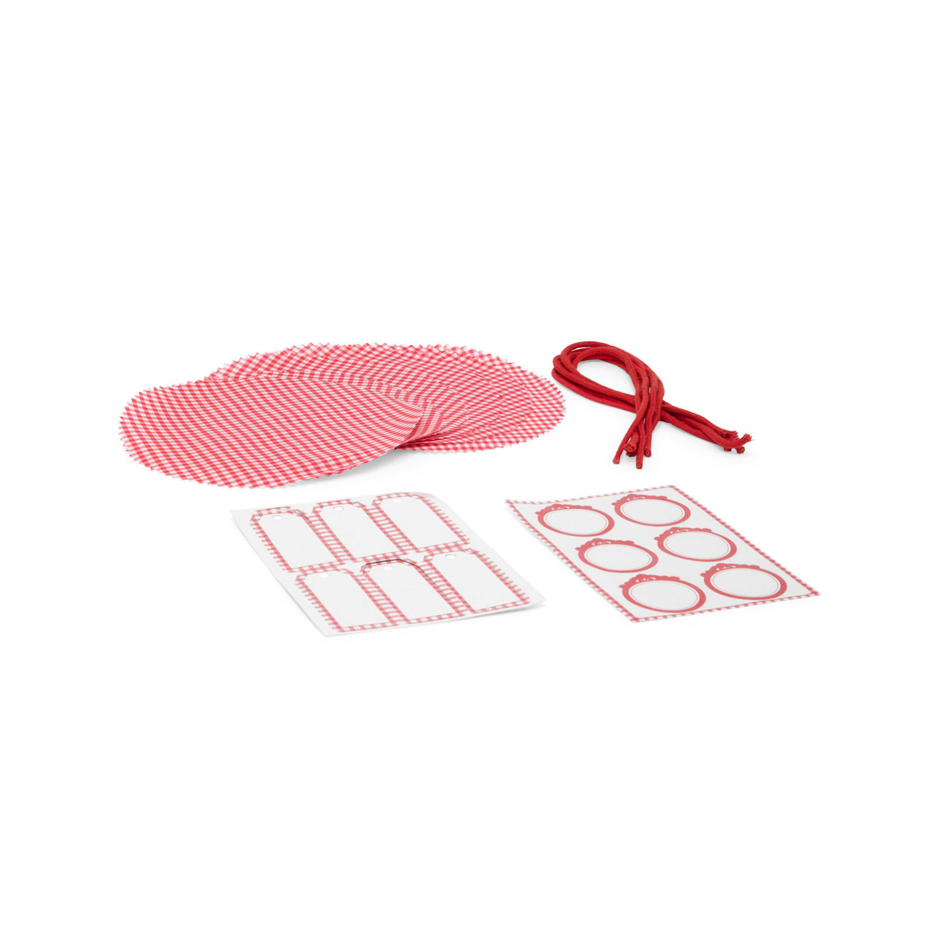 Kit per decorare barattoli set da 6 pz, , large