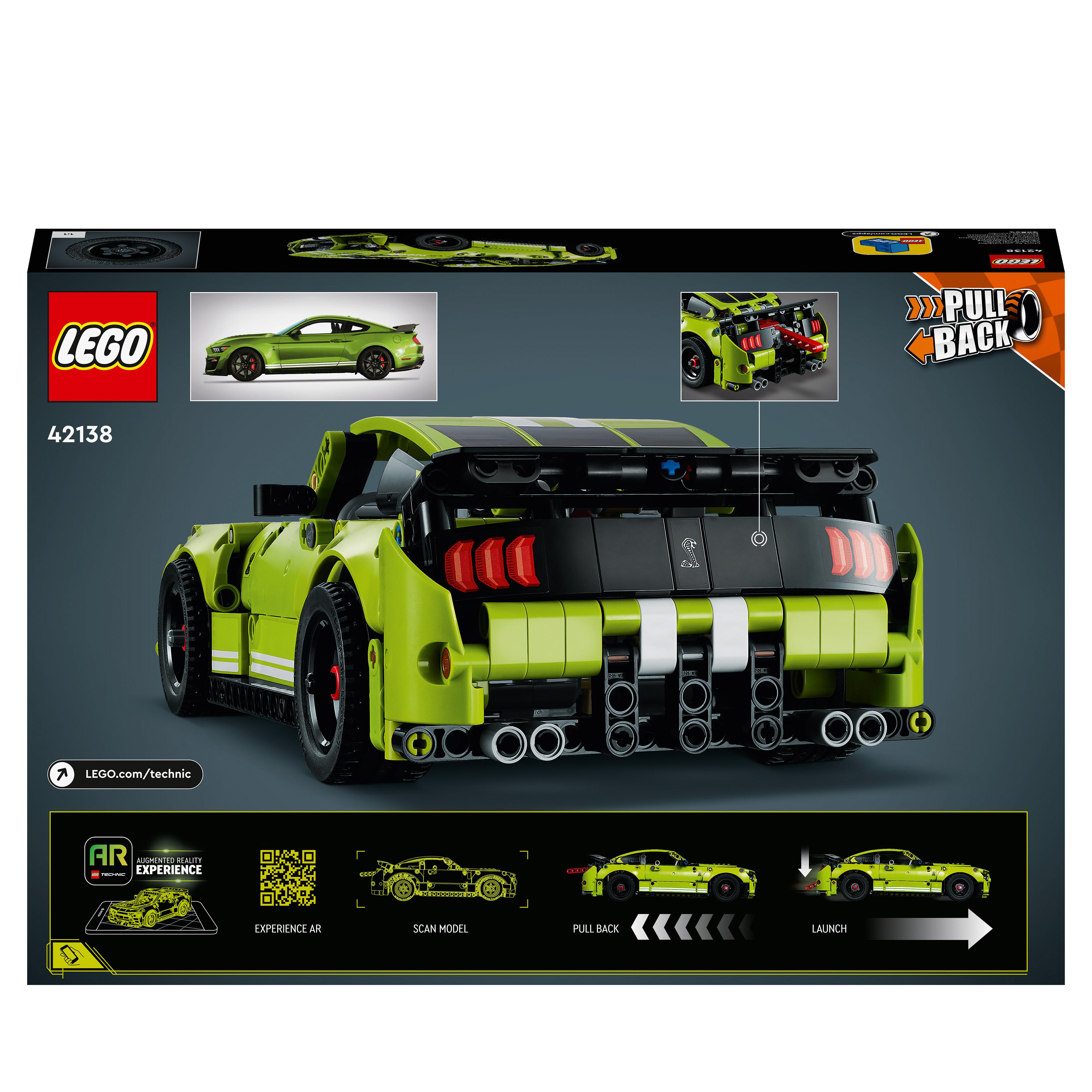 LEGO Technic Ford Mustang Shelby GT500, Modellino Auto da Costruire, Macchina Gi 42138, , large