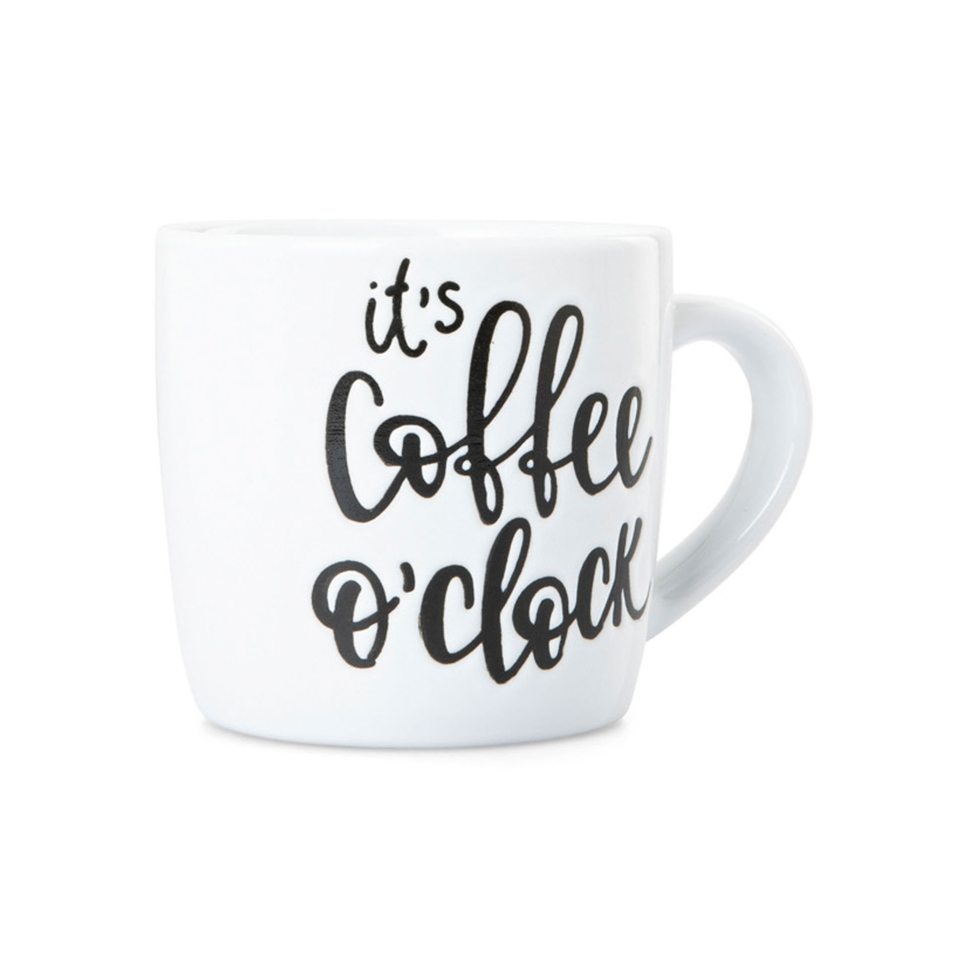 Tazza in ceramica  It's coffee o'clock, , large