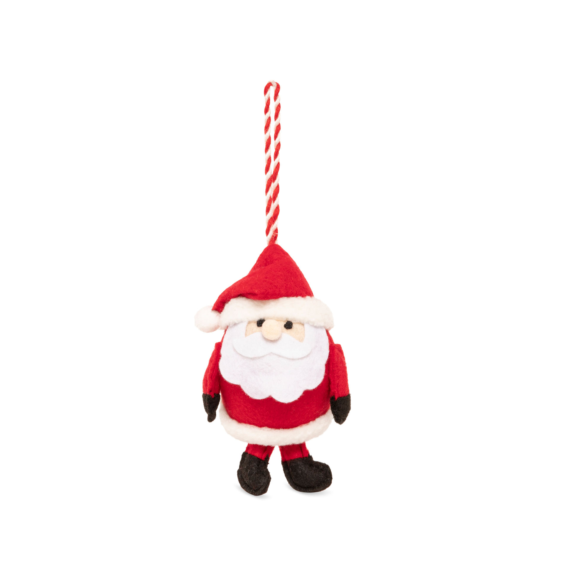Decorazione da appendere con sonaglio - Babbo Natale, , large
