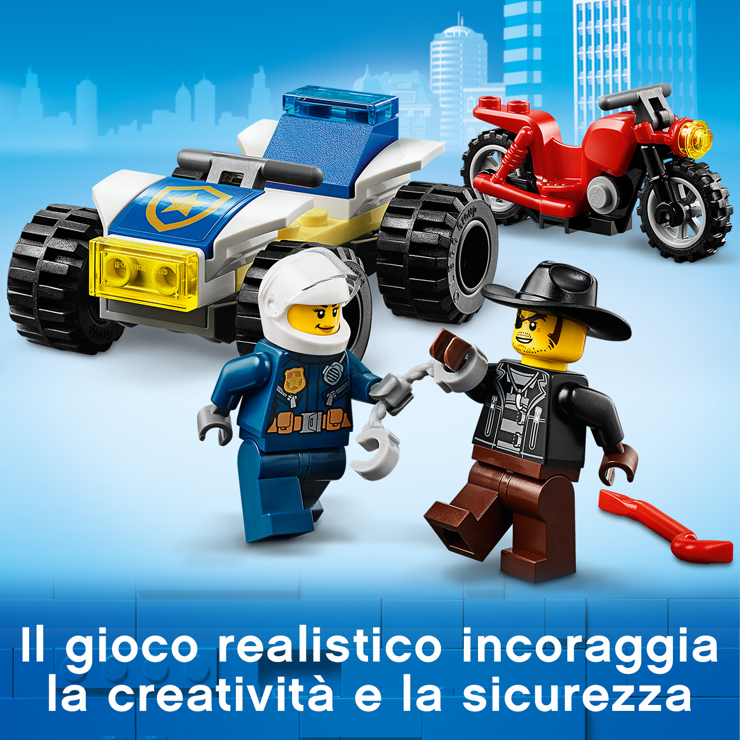 Inseguimento sull'elicottero della polizia 60243, , large
