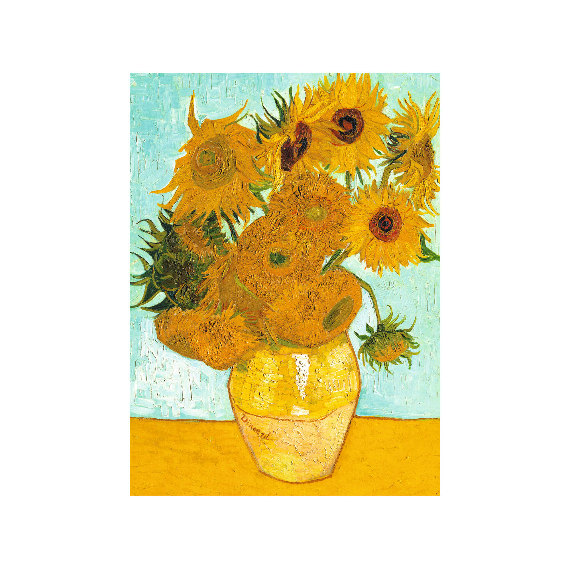 Ravensburger Puzzle 300 pezzi 14006 - Van Gogh: Vaso di Girasoli, , large