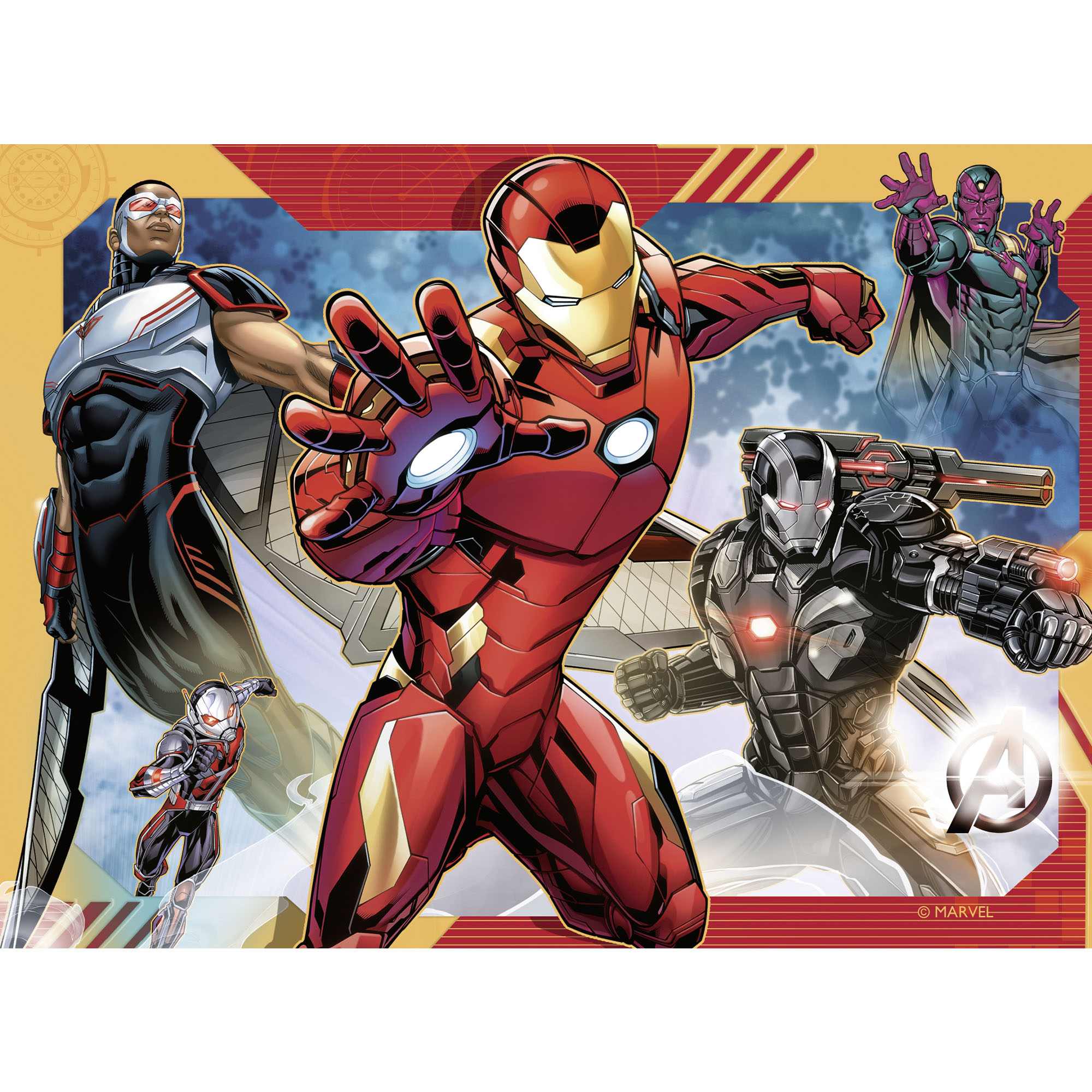 Ravensburger Puzzle 4 in 1 06942 - Avengers, , large