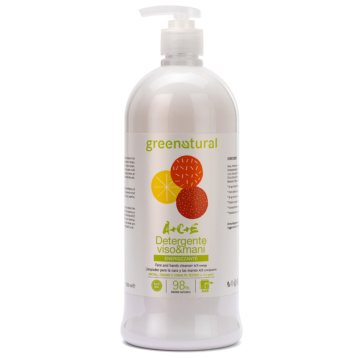 Detergente Viso Mani Energizzante ACE  - 1l, , large