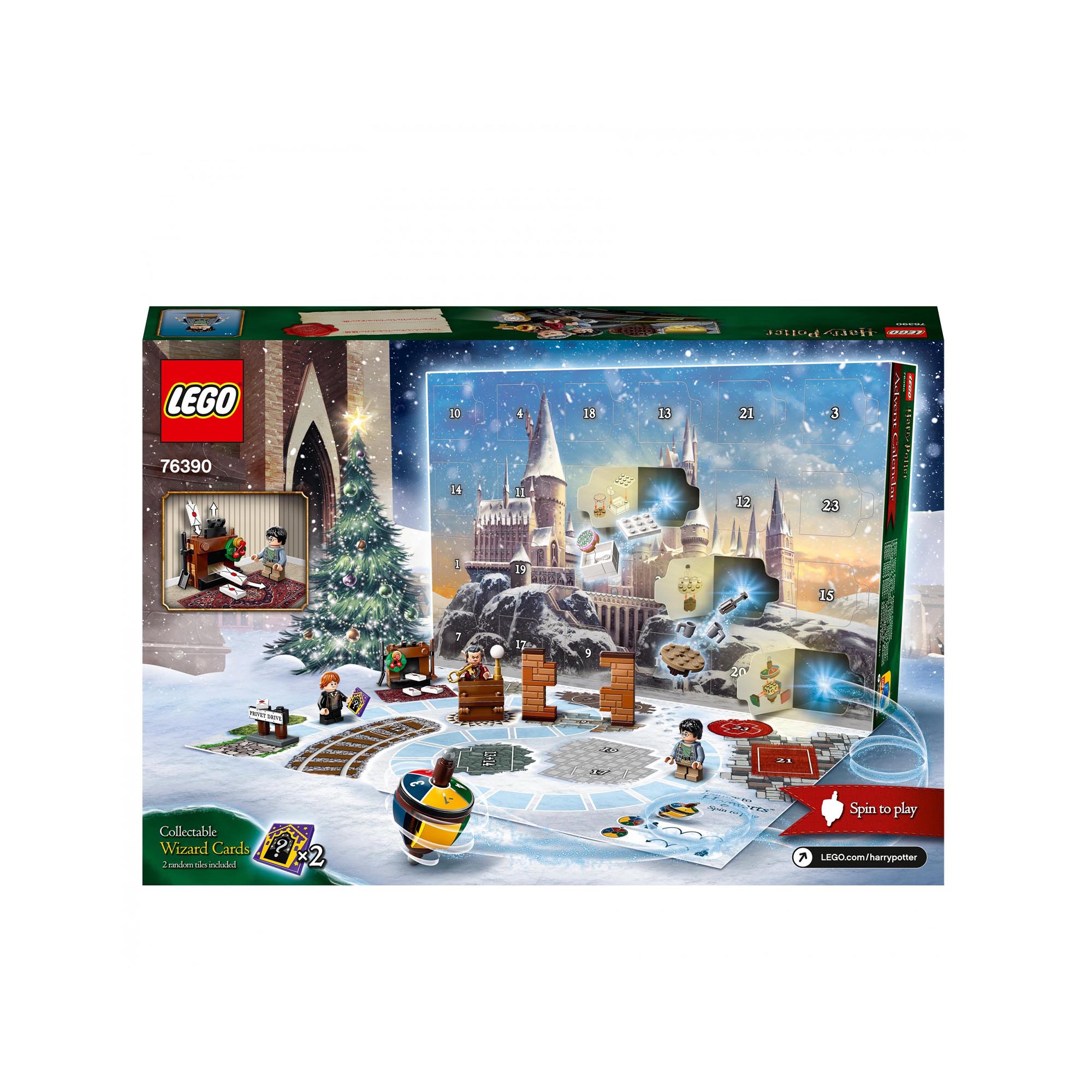 LEGO Harry Potter Calendario dell'Avvento 2021, e Gioco da Tavolo per Bambini d 76390, , large