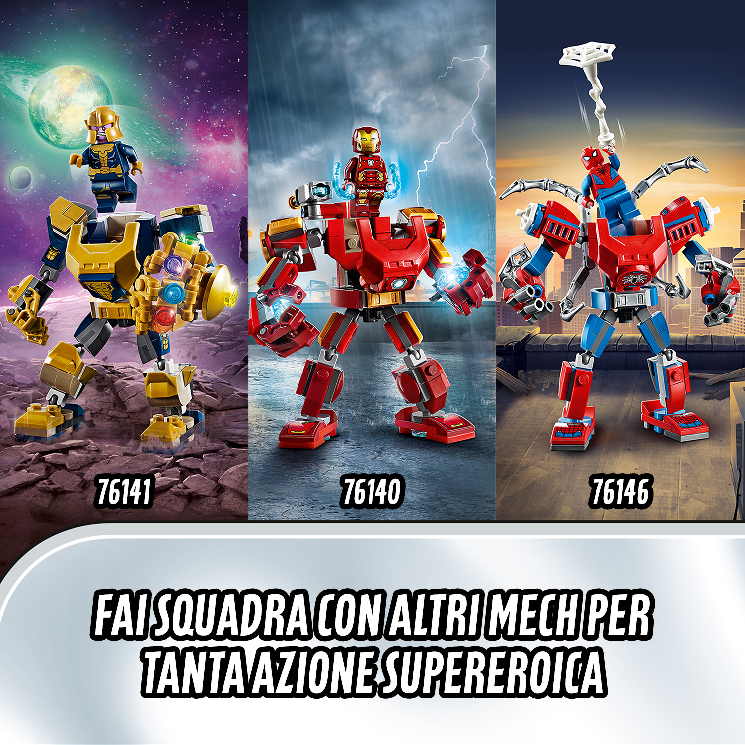 Mech Iron Man 76140, , large