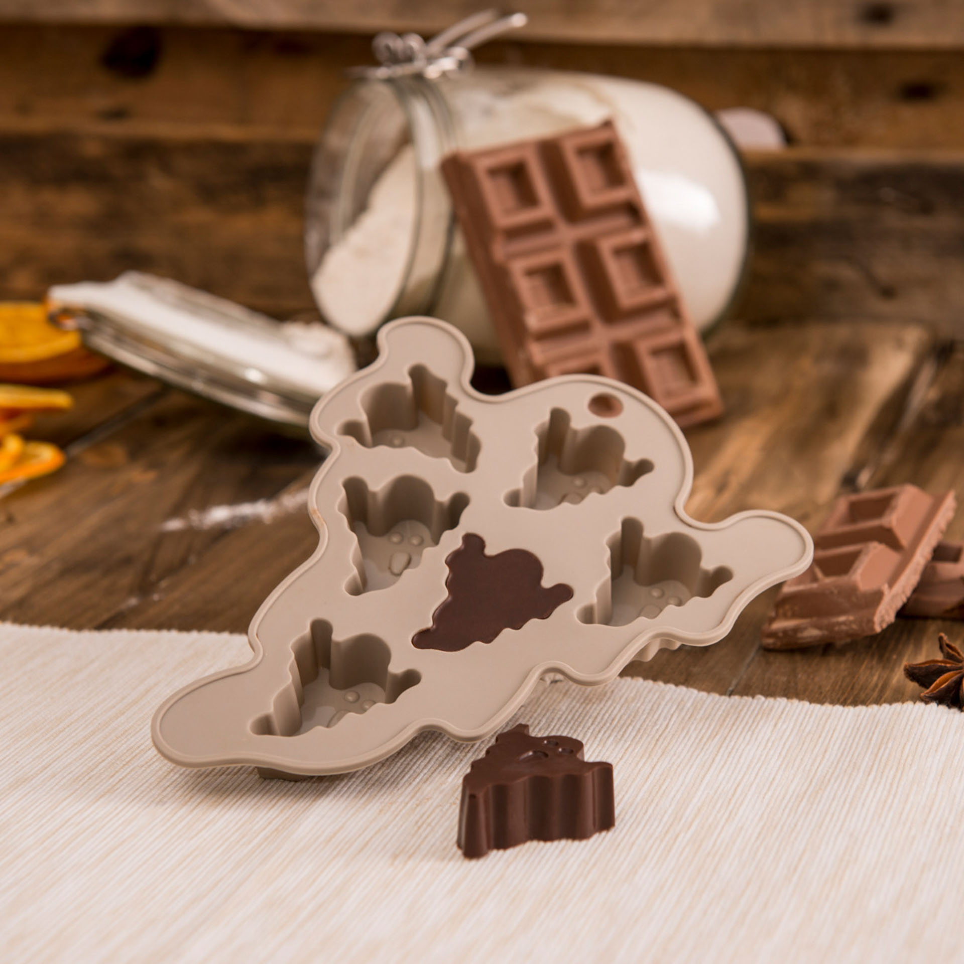 Stampo in silicone per ghiaccio e cioccolato, , large