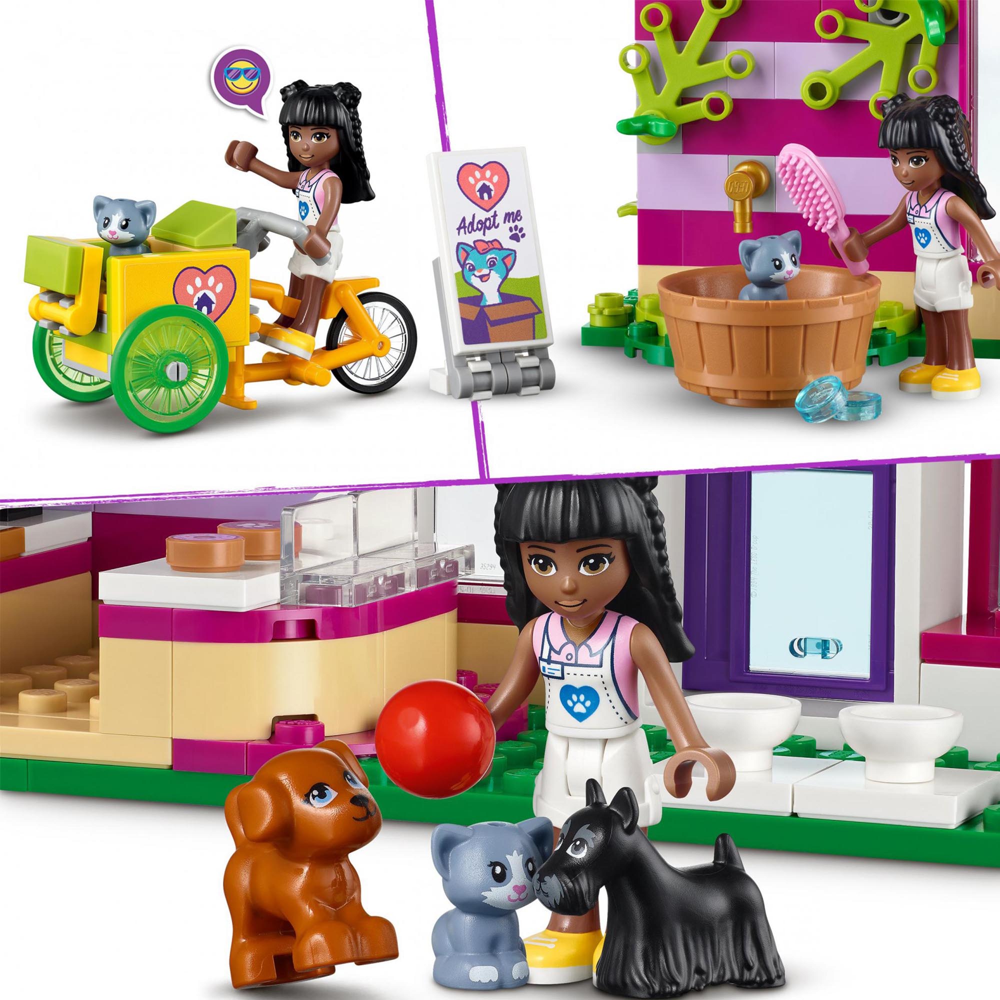 LEGO 41699 Friends Il Caffè di Adozione dei Cuccioli, Parco Giochi Animali, Gioc 41699, , large