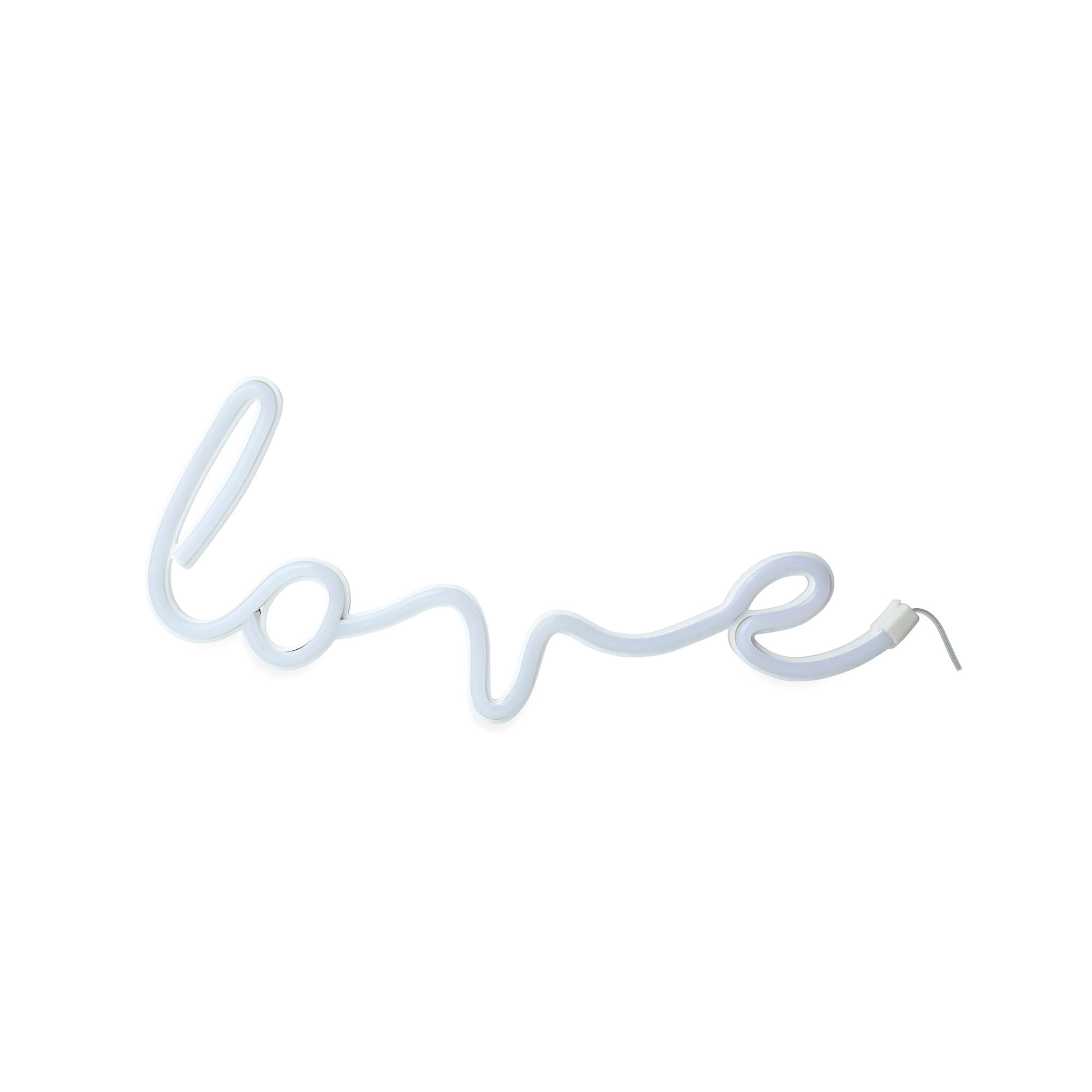 Luce Da Tavolo Effetto Neon A Batterie - Scritta Love, , large