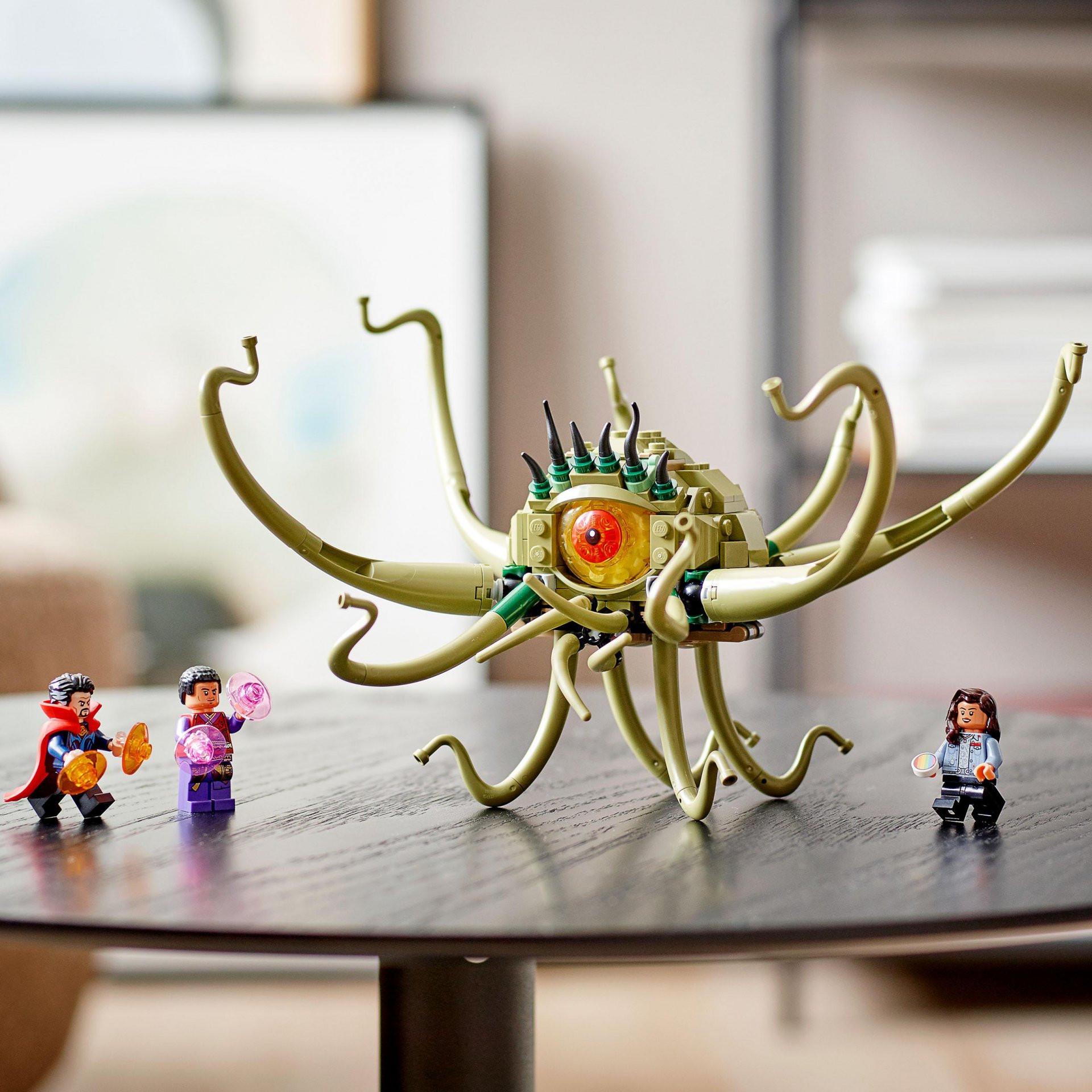 LEGO Marvel Faccia A Faccia con Gargantos, Piovra e Minifigure di Dr Strange, Gi 76205, , large