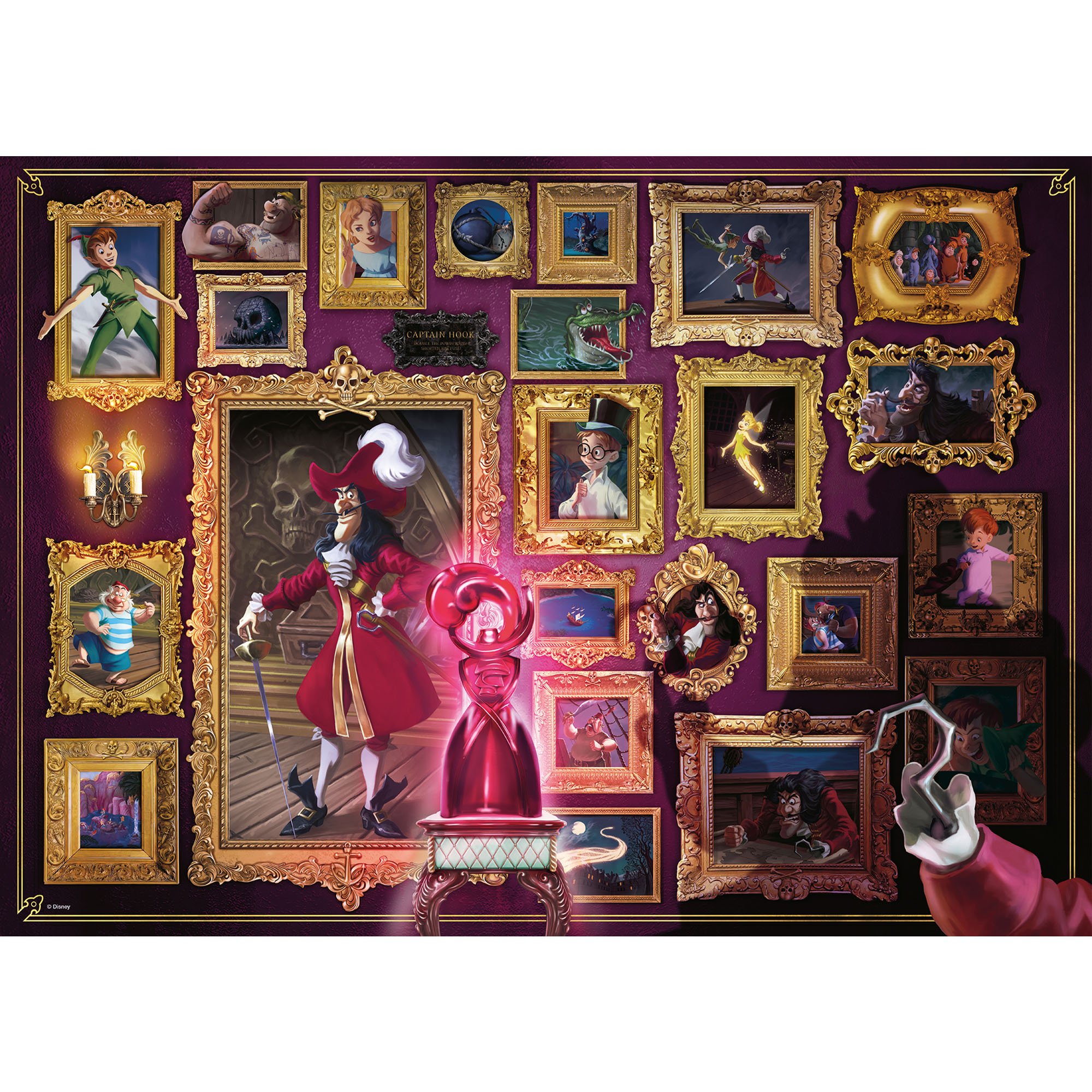 Ravensburger Puzzle 1000 pezzi - Villanous: Capt.Hook, , large