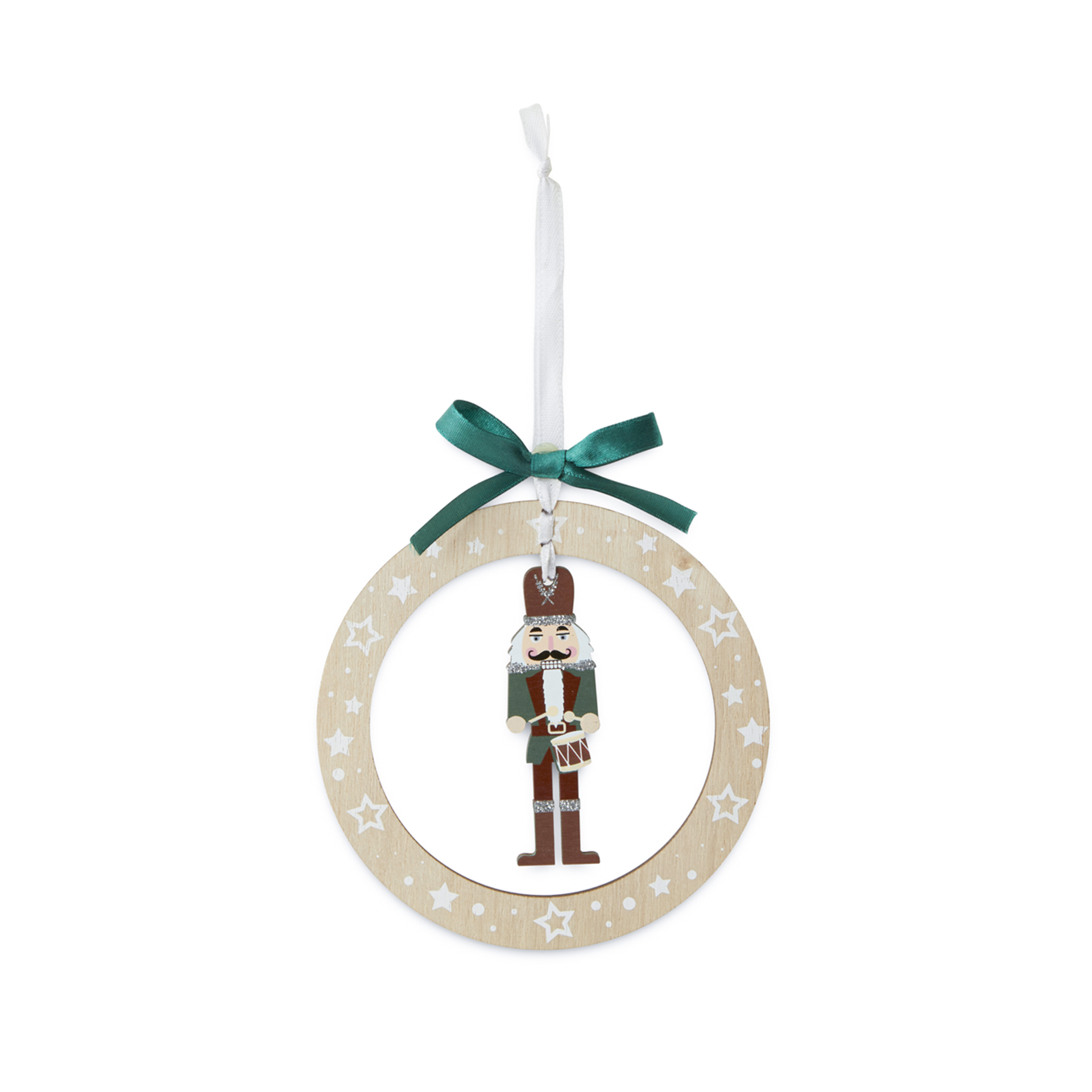Decorazioni Per Albero – “schiaccianoci” – Cerchio – Set Da 4 Pz., , large