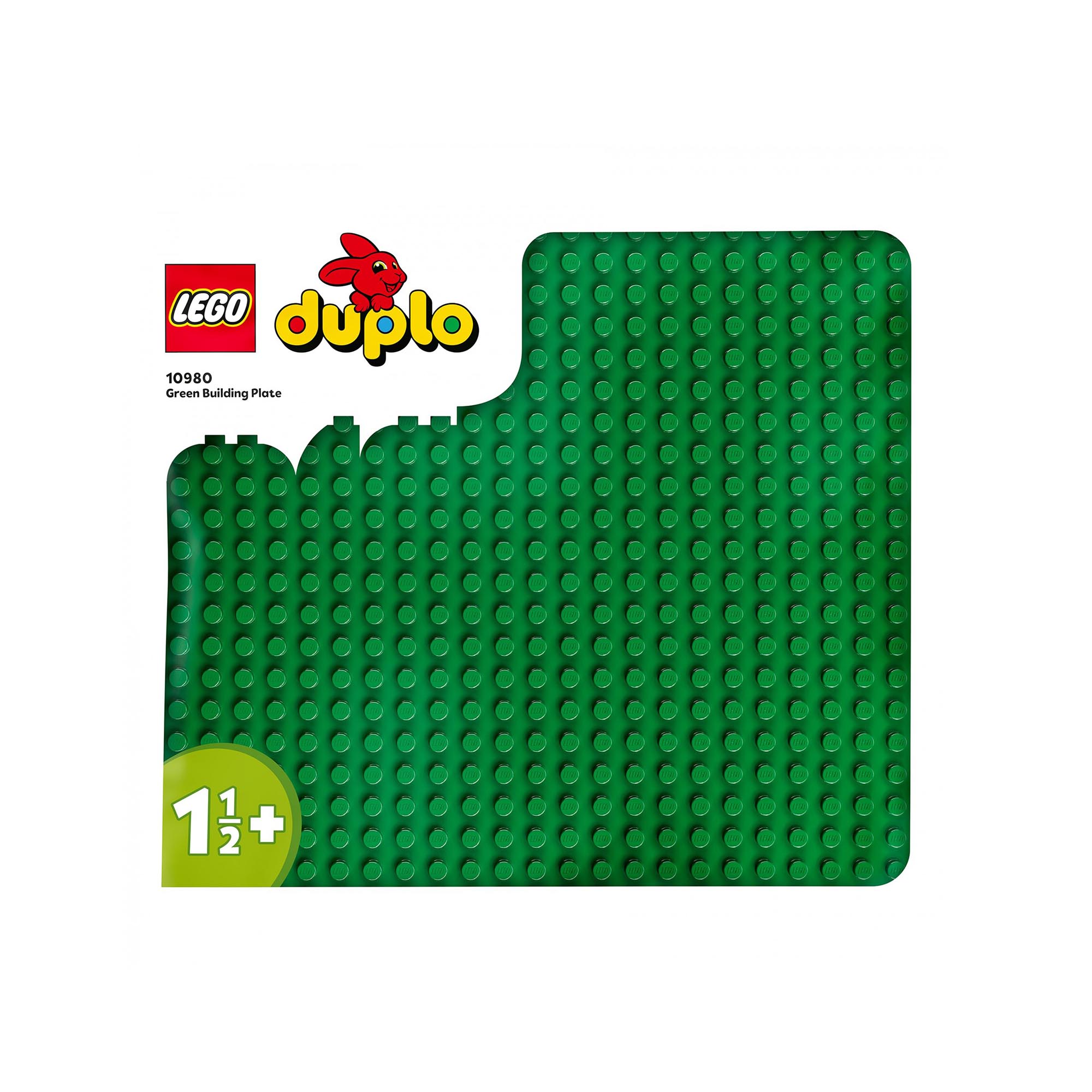 LEGO DUPLO Base Verde, Tavola Classica per Mattoncini, Piattaforma Giocattolo, S 10980, , large